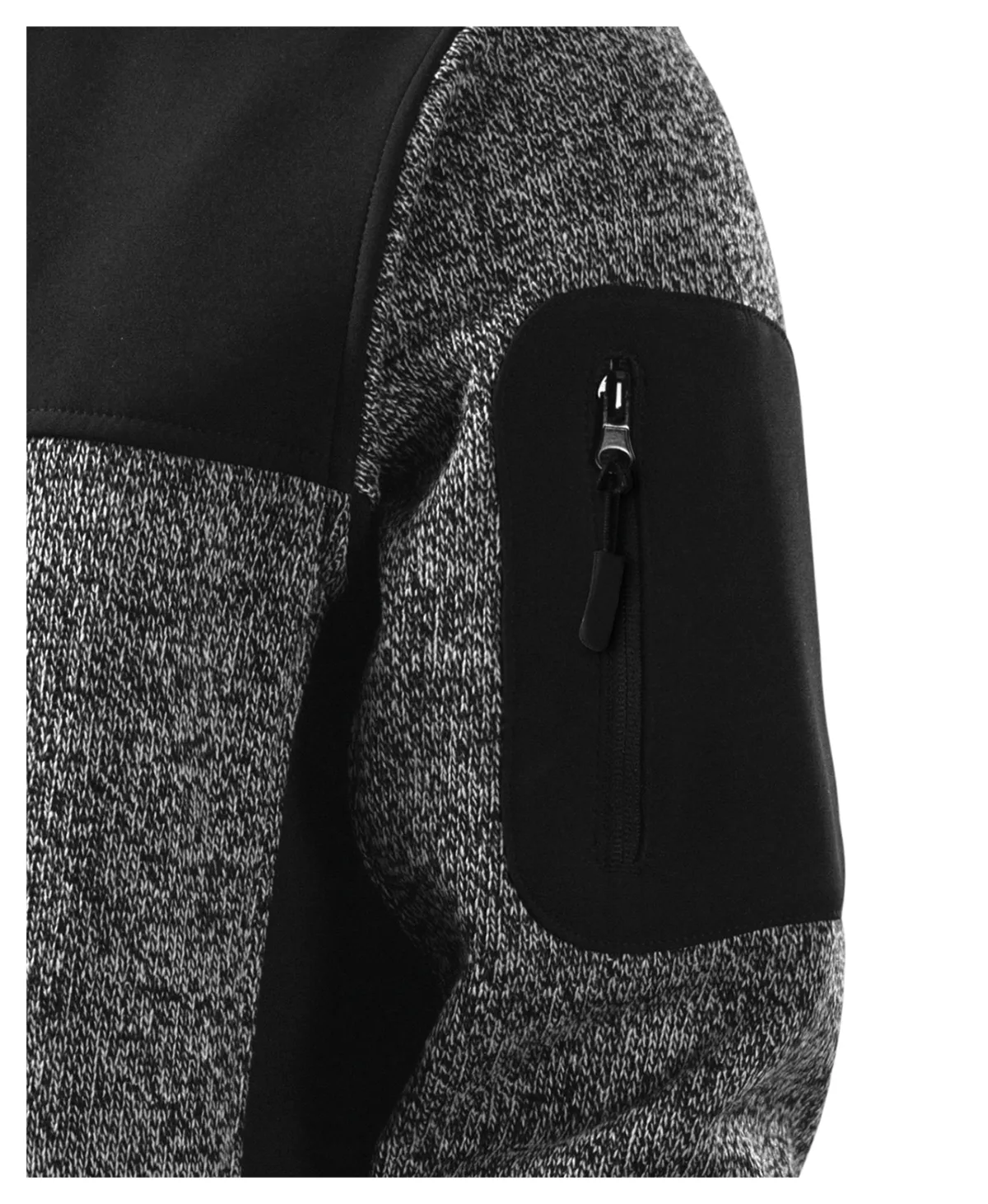 Softshellová bunda RIMECK Casual 550, pánská, knit gray - Obrázek 4