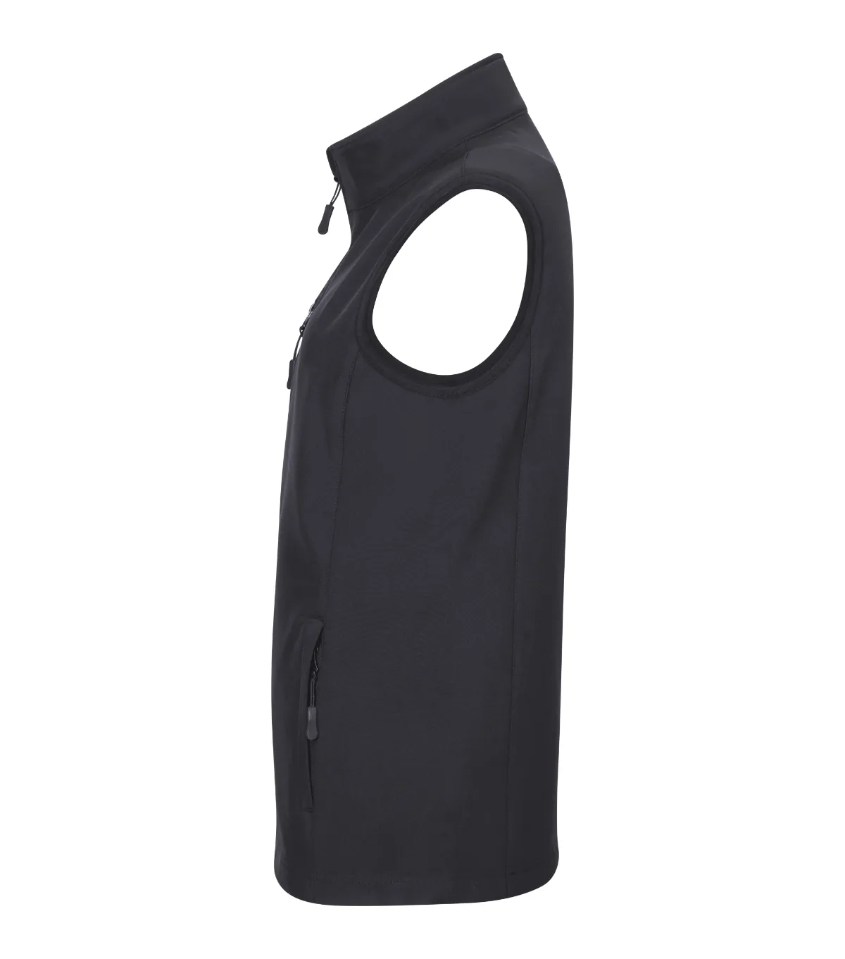Softshellová vesta MALFINI Trail 569, dámská, ebony gray - Obrázek 3