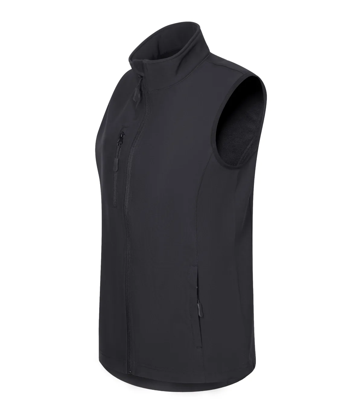 Softshellová vesta MALFINI Trail 569, dámská, ebony gray