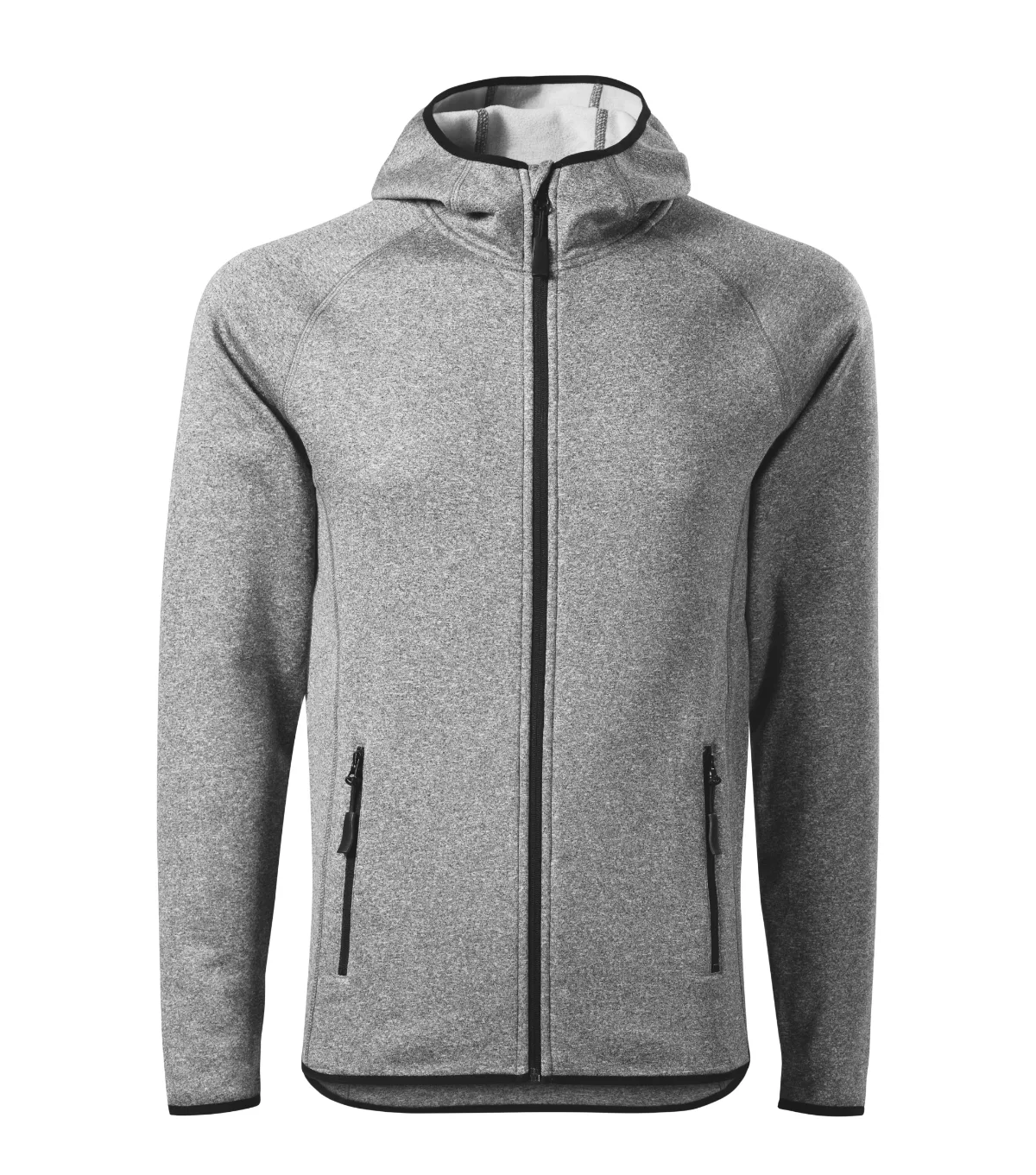 Stretch fleece MALFINI Direct 417, pánský, tmavě šedý melír - Obrázek 2