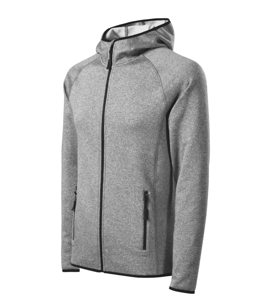 Stretch fleece MALFINI Direct 417, pánský, tmavě šedý melír