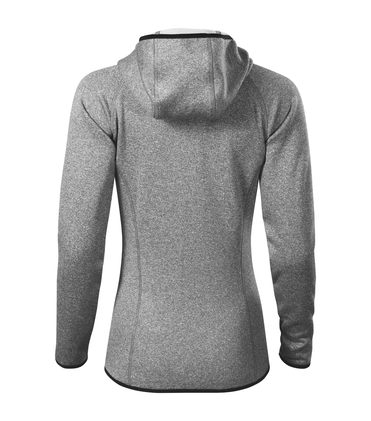 Stretch fleece MALFINI Direct 418, dámský, tmavě šedý melír - Obrázek 3