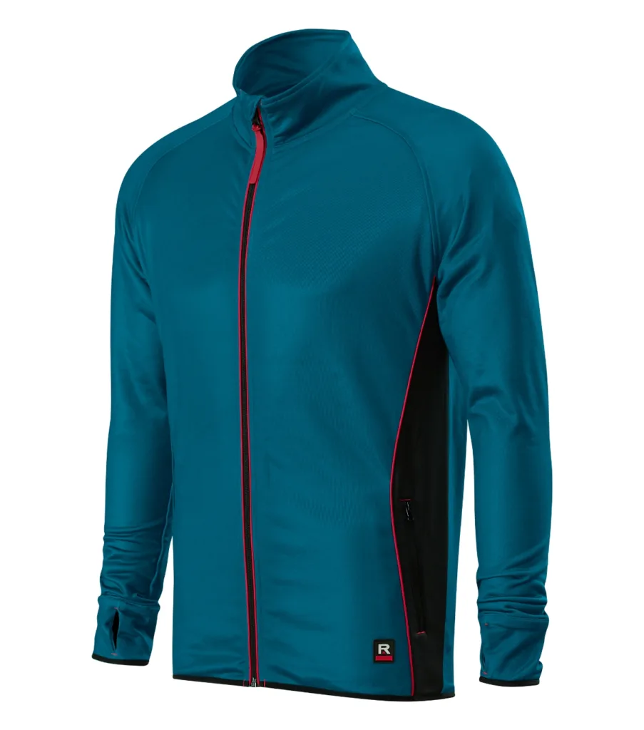 Stretch fleece RIMECK Vertex W41, pánský, petrolejová