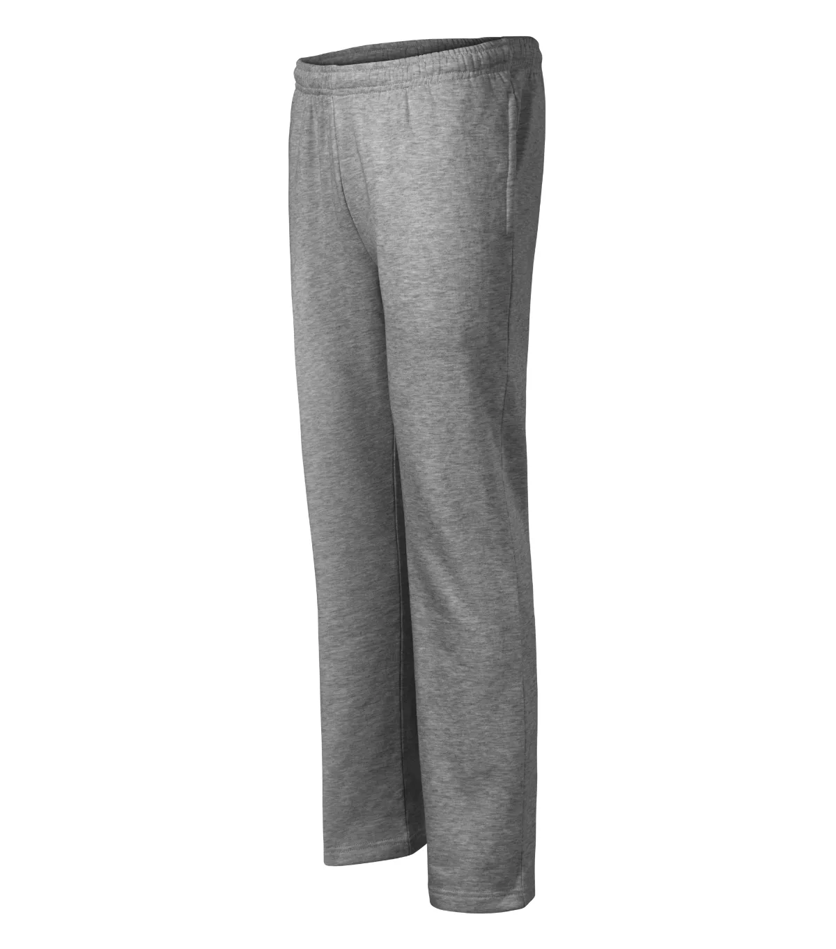 Tepláky MALFINI Comfort 607, pánské/dětské, tmavě šedý melír