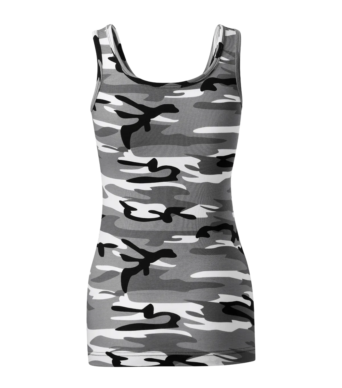 Tílko MALFINI Camo Triumph C36, dámské, camouflage gray - Obrázek 3