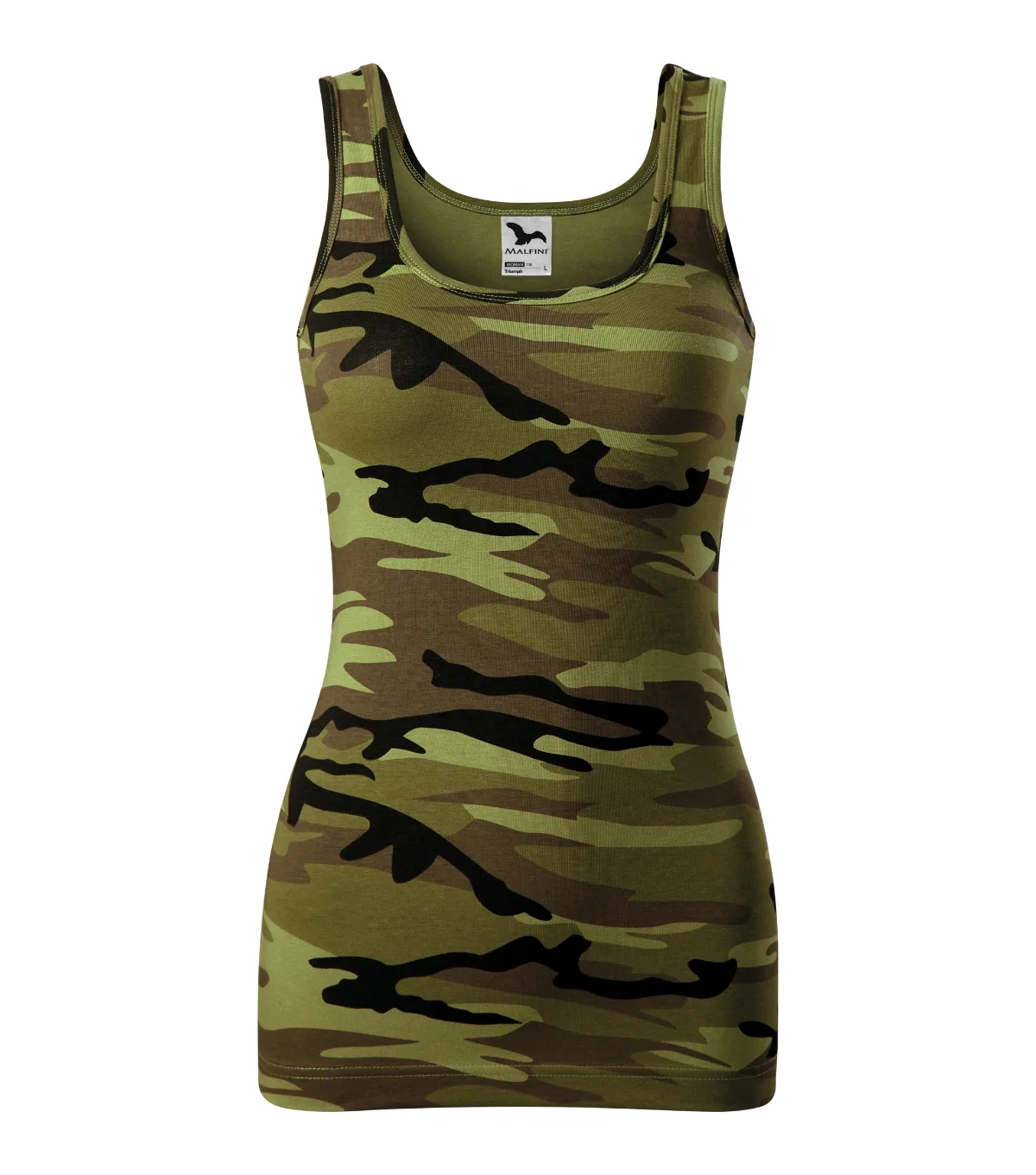 Tílko MALFINI Camo Triumph C36, dámské, camouflage green - Obrázek 2