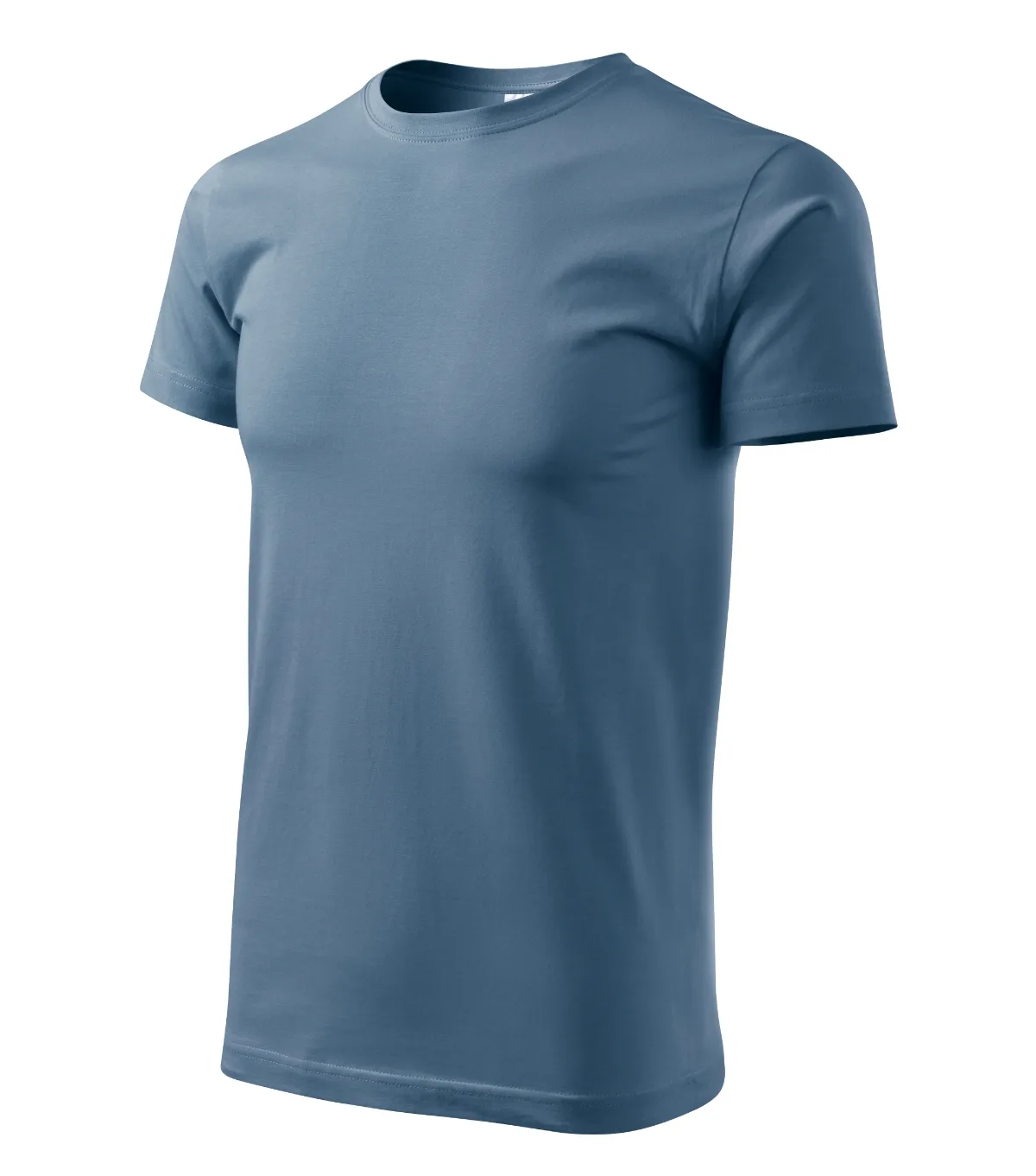 Tričko MALFINI Basic 129, pánské, denim