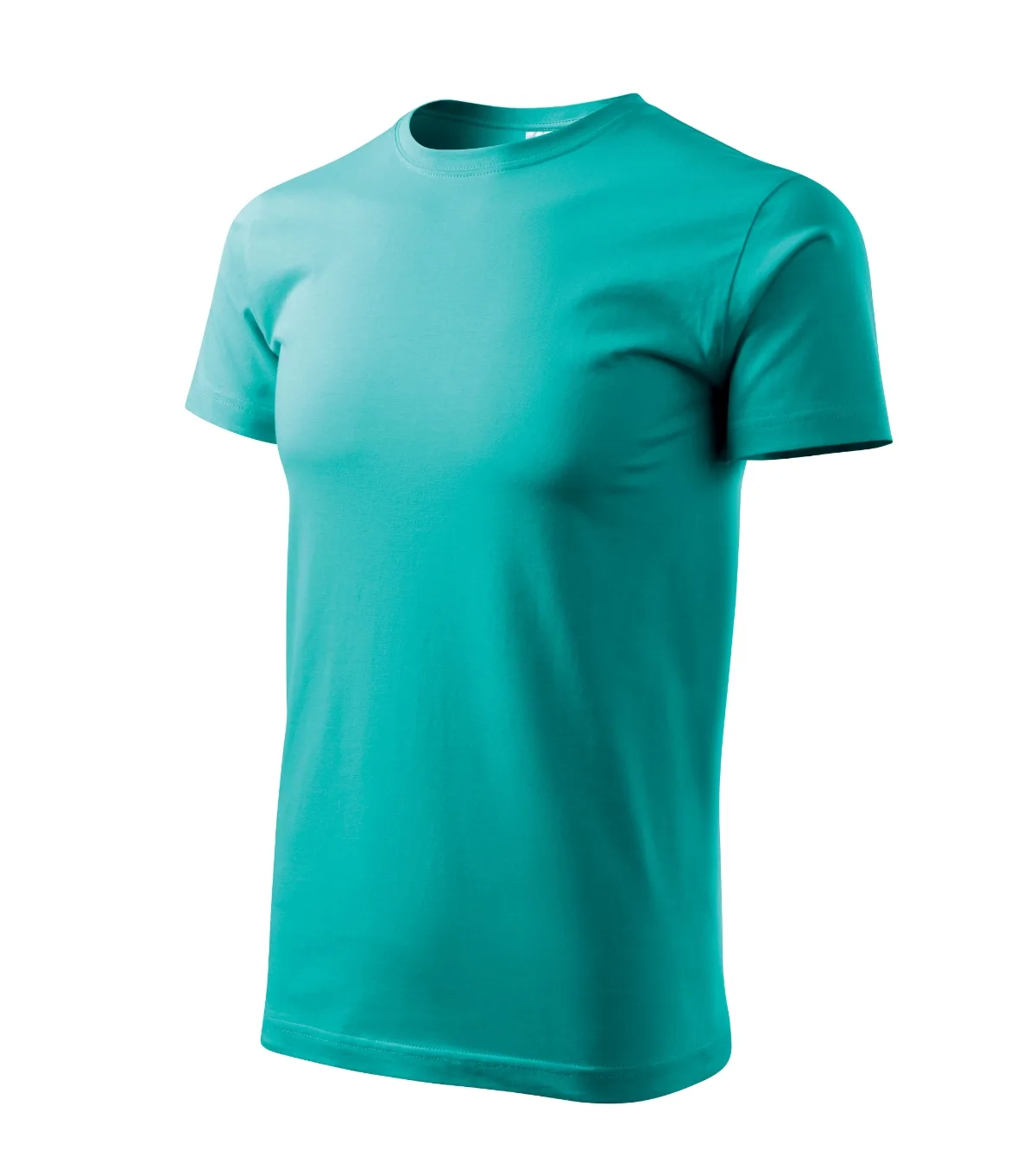 Tričko MALFINI Basic 129, pánské, emerald