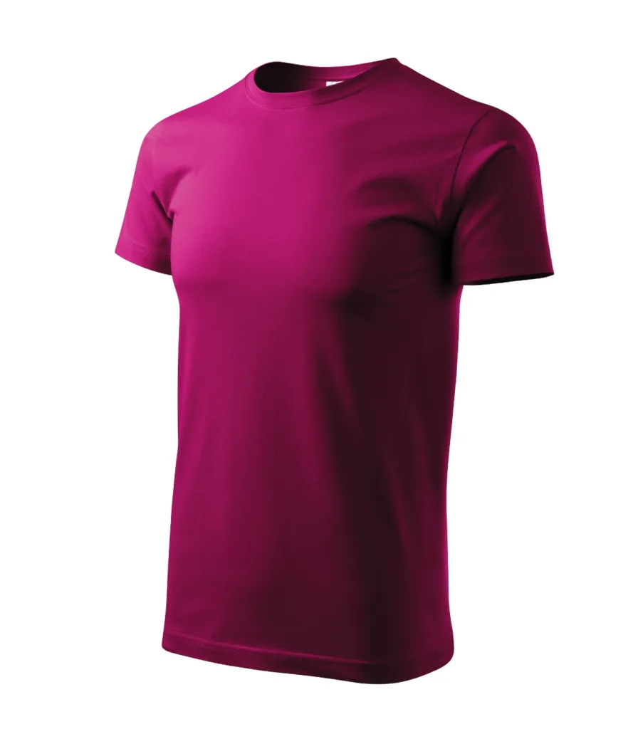 Tričko MALFINI Basic 129, pánské, fuchsia red