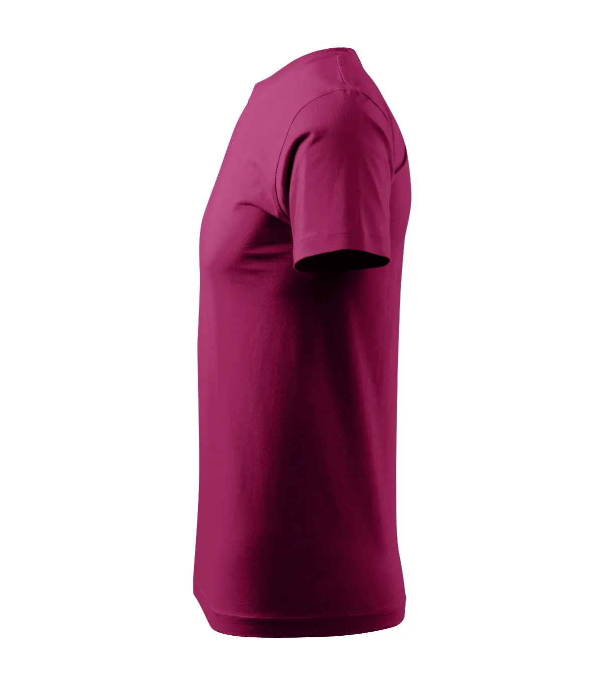 Tričko MALFINI Basic 129, pánské, fuchsiová - Obrázek 3