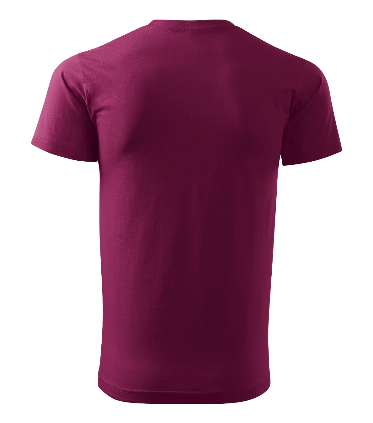Tričko MALFINI Basic 129, pánské, fuchsiová - Obrázek 4