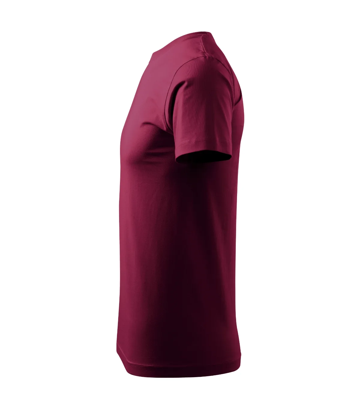 Tričko MALFINI Basic 129, pánské, garnet - Obrázek 3