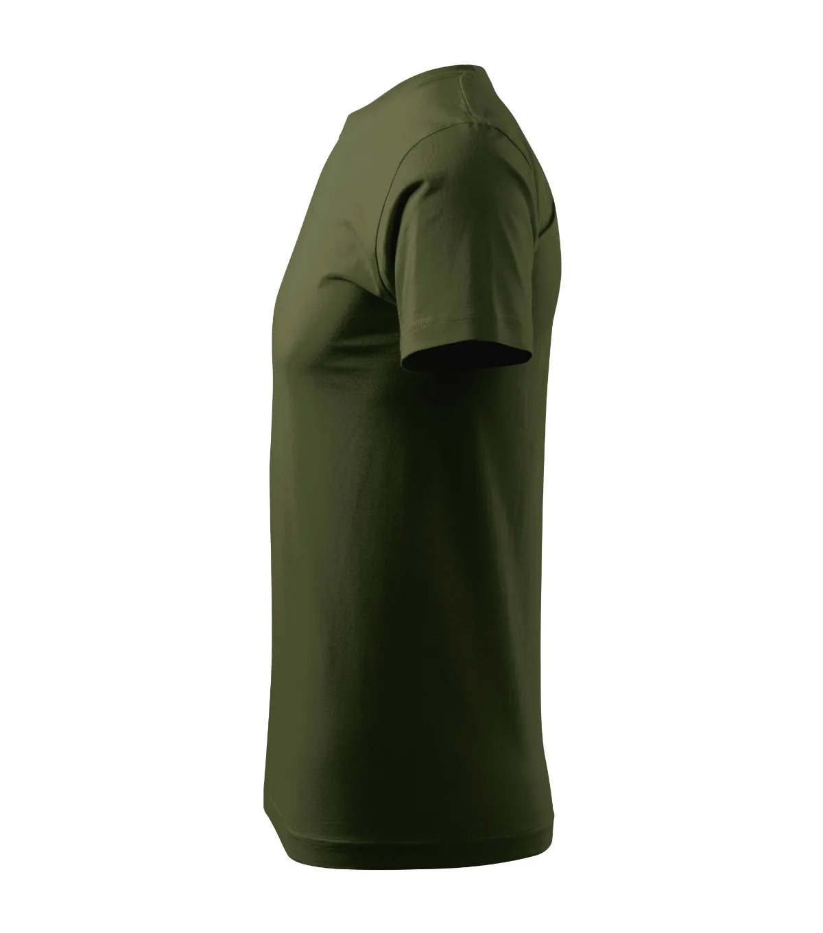 Tričko MALFINI Basic 129, pánské, military - Obrázek 3