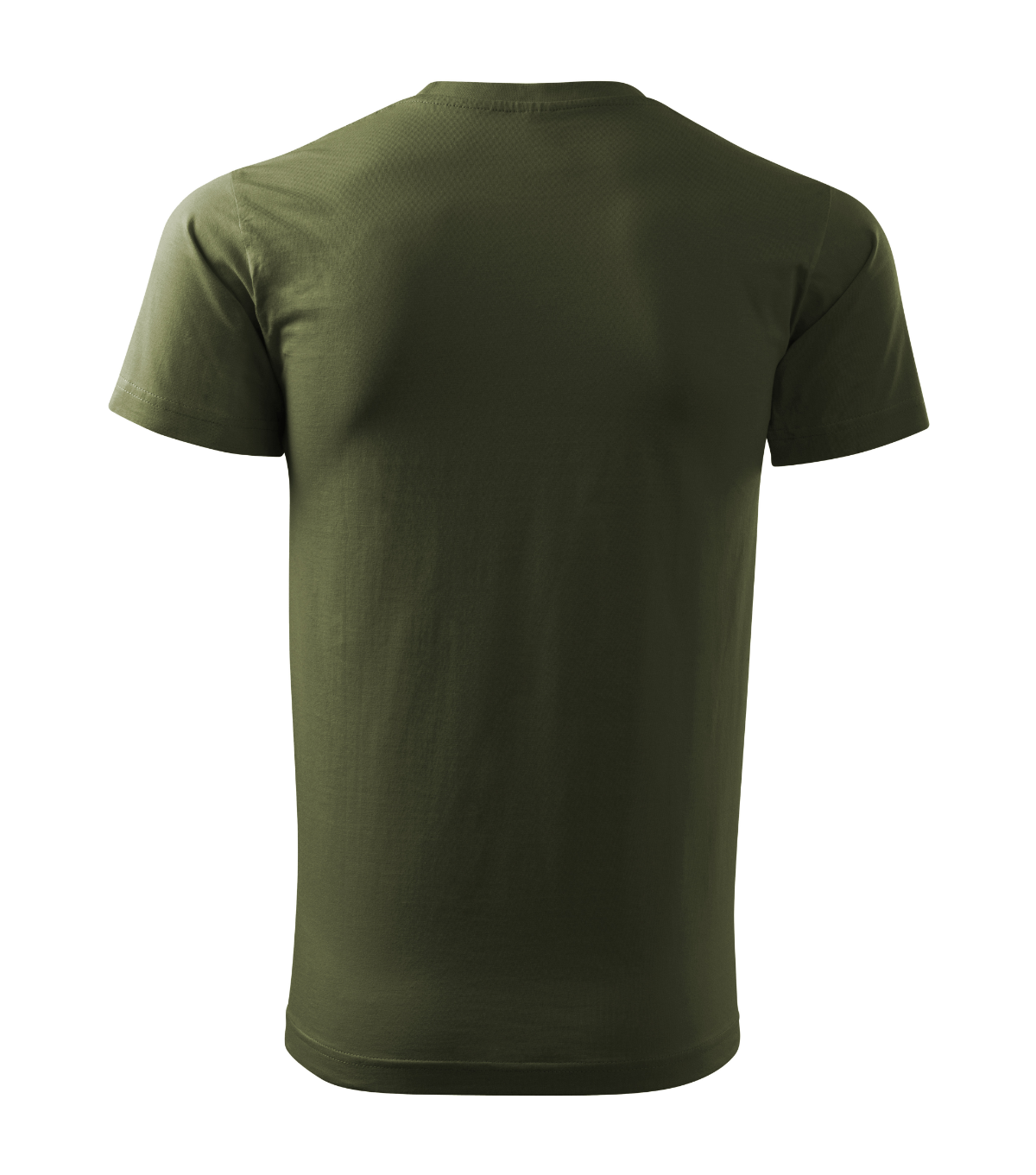 Tričko MALFINI Basic 129, pánské, military - Obrázek 4