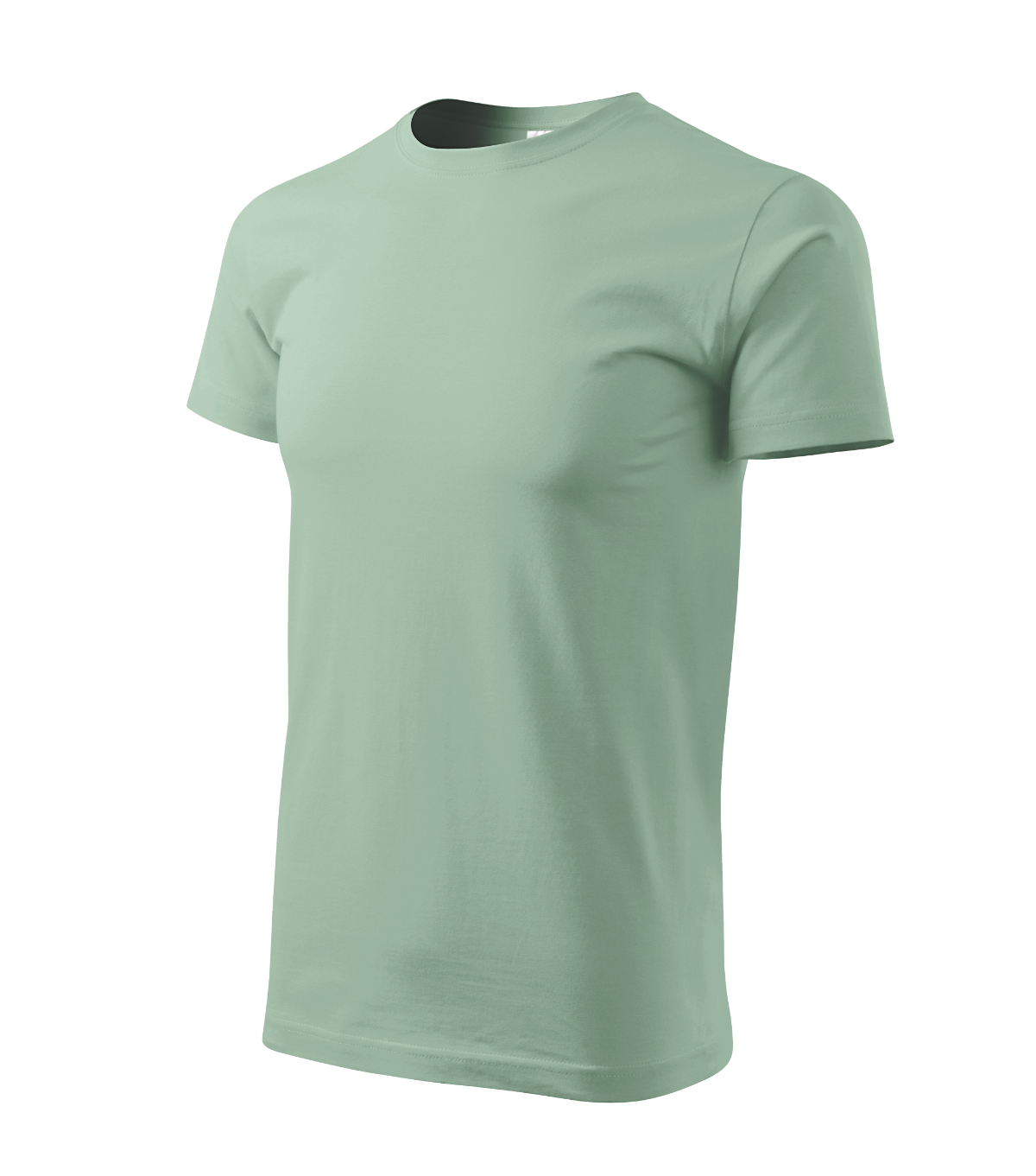 Tričko MALFINI Basic 129, pánské, sage