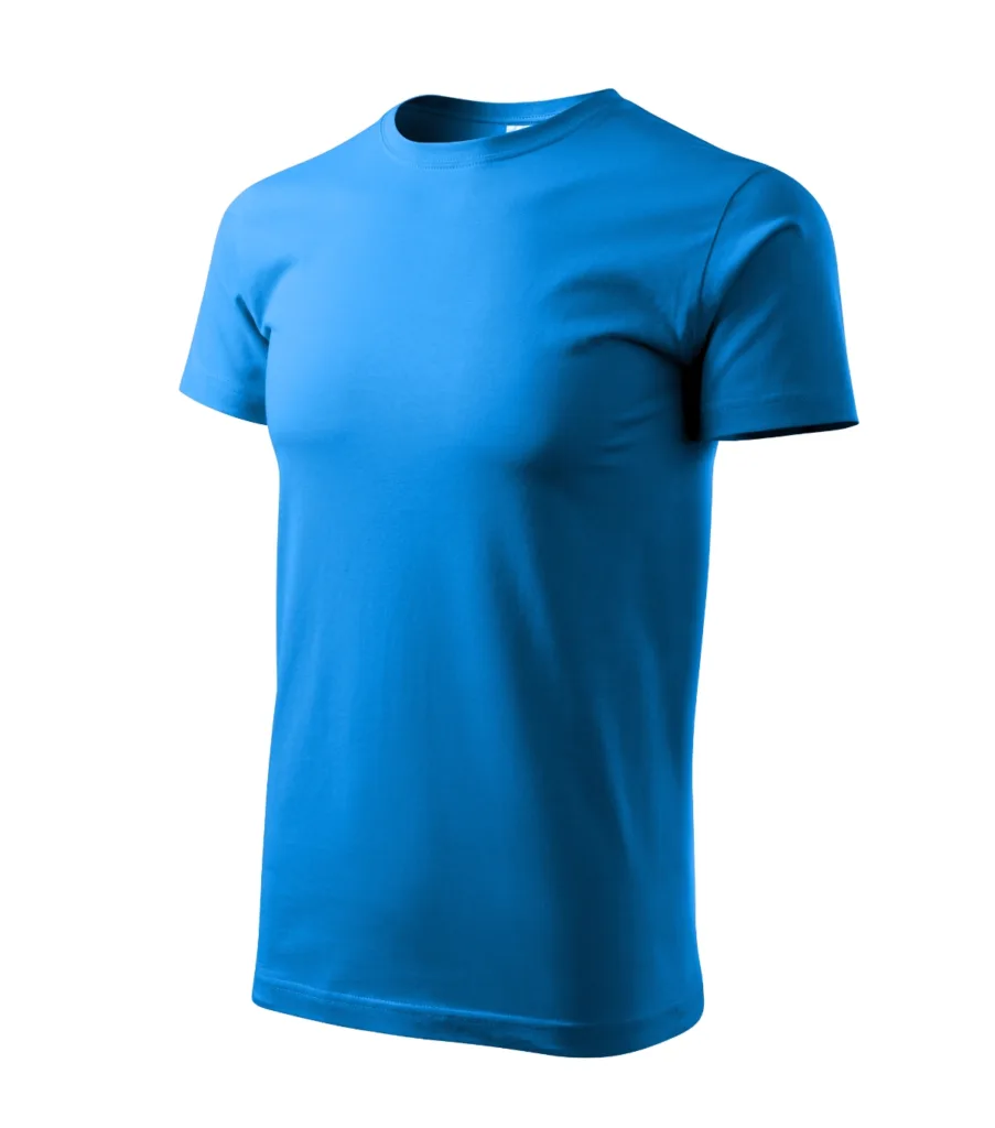 Tričko MALFINI Basic 129, pánské, snorkel blue