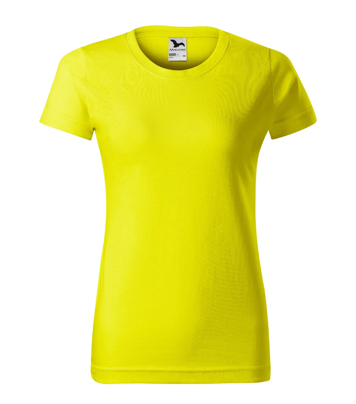Tričko MALFINI Basic 134, dámské, citronová - Obrázek 2
