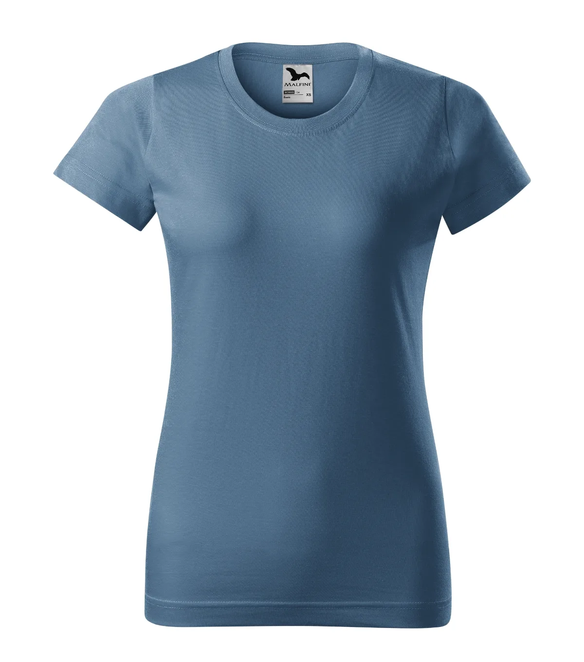 Tričko MALFINI Basic 134, dámské, denim - Obrázek 2