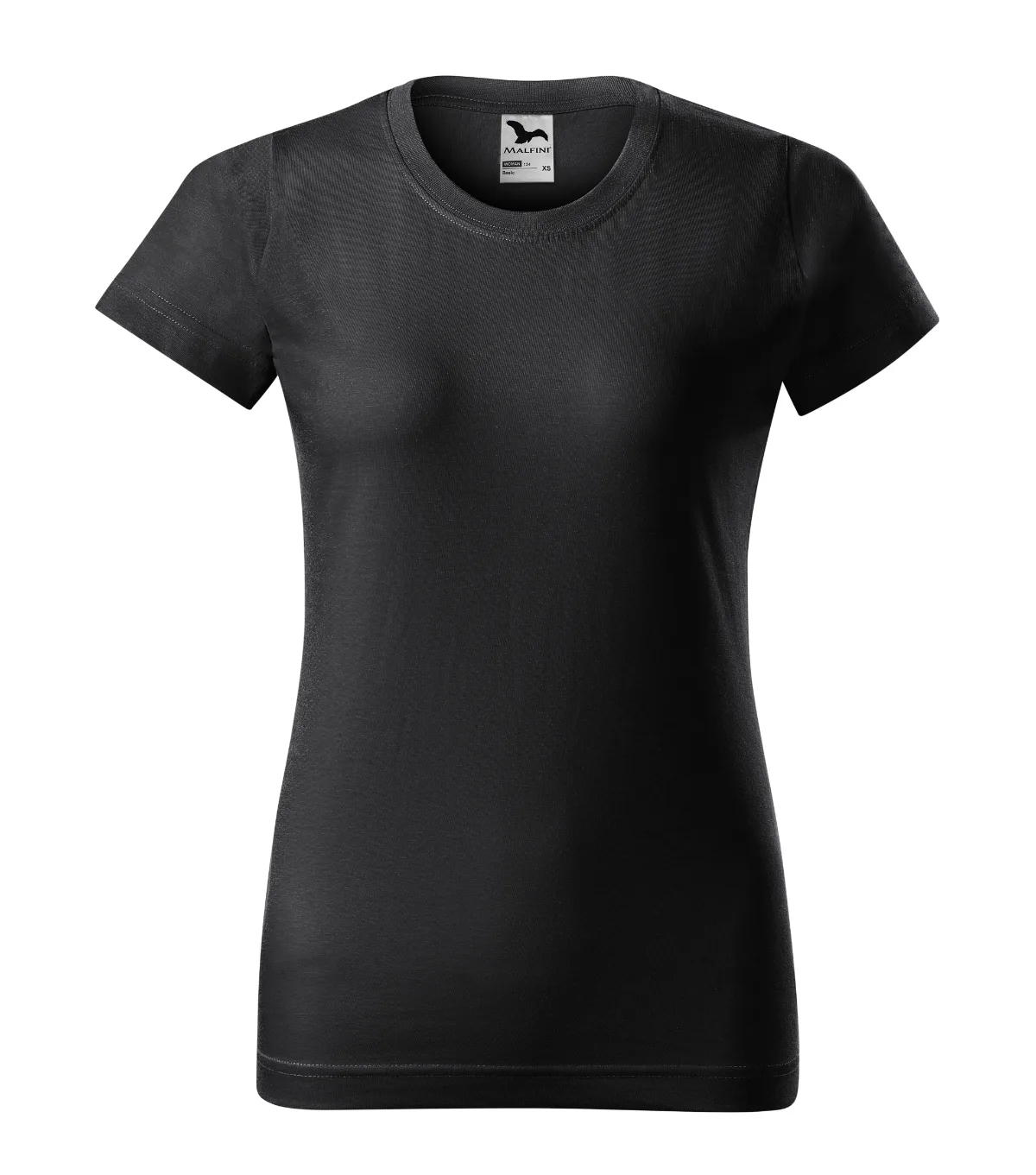 Tričko MALFINI Basic 134, dámské, ebony gray - Obrázek 2