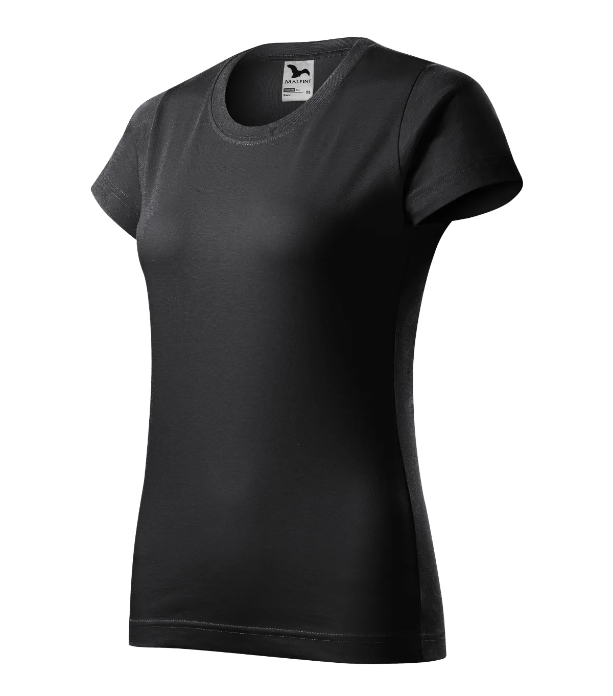 Tričko MALFINI Basic 134, dámské, ebony gray