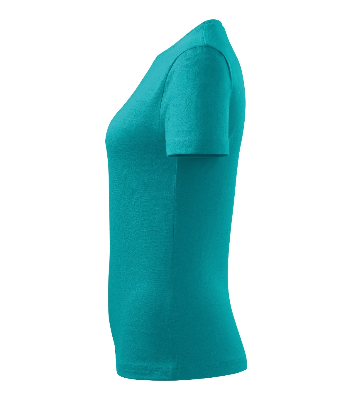 Tričko MALFINI Basic 134, dámské, emerald - Obrázek 3