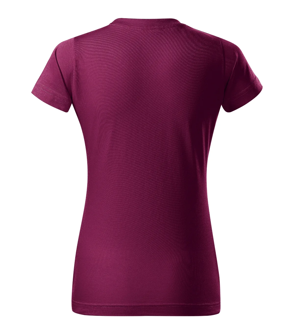 Tričko MALFINI Basic 134, dámské, fuchsiová - Obrázek 3