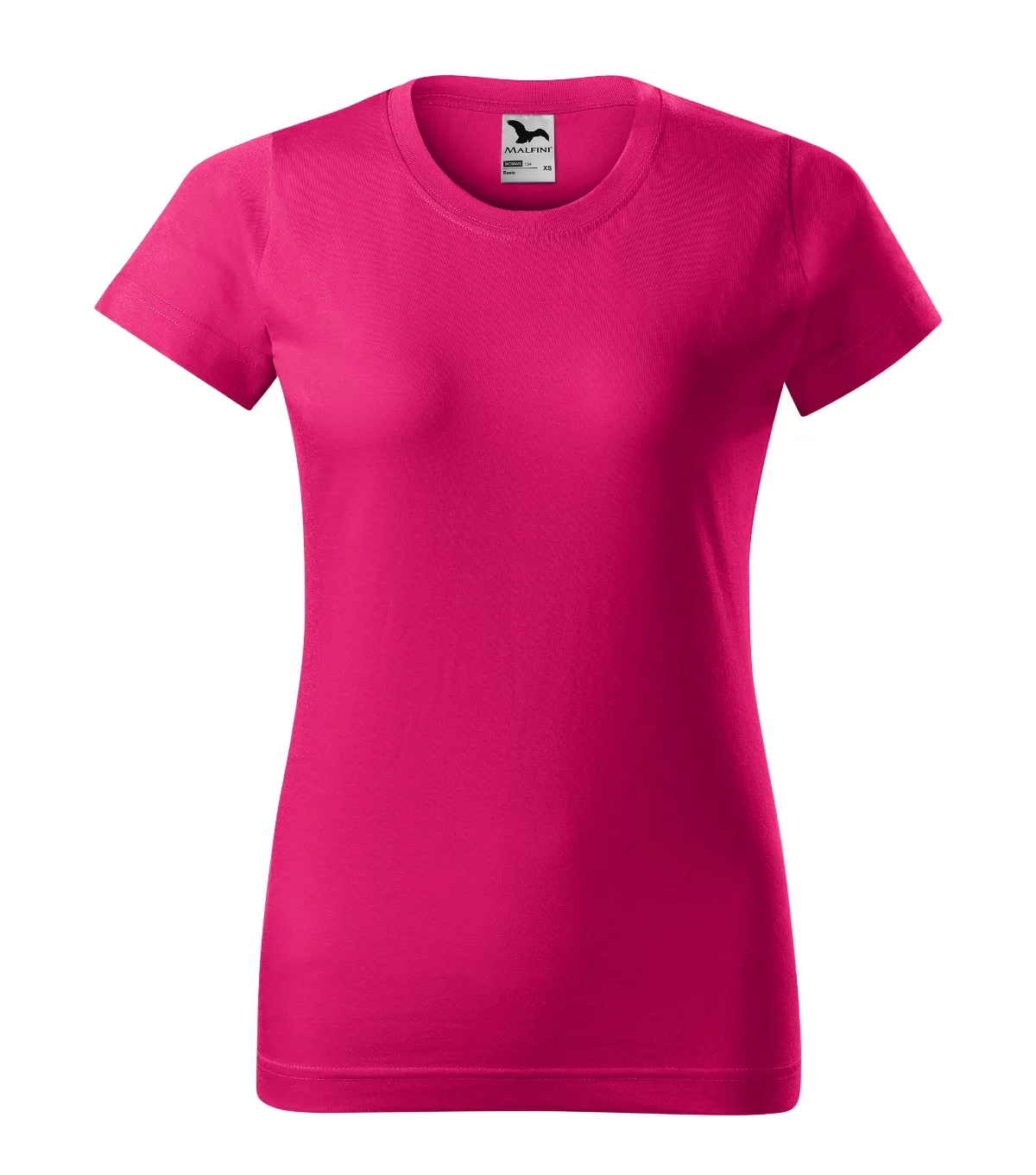 Tričko MALFINI Basic 134, dámské, malinová - Obrázek 2