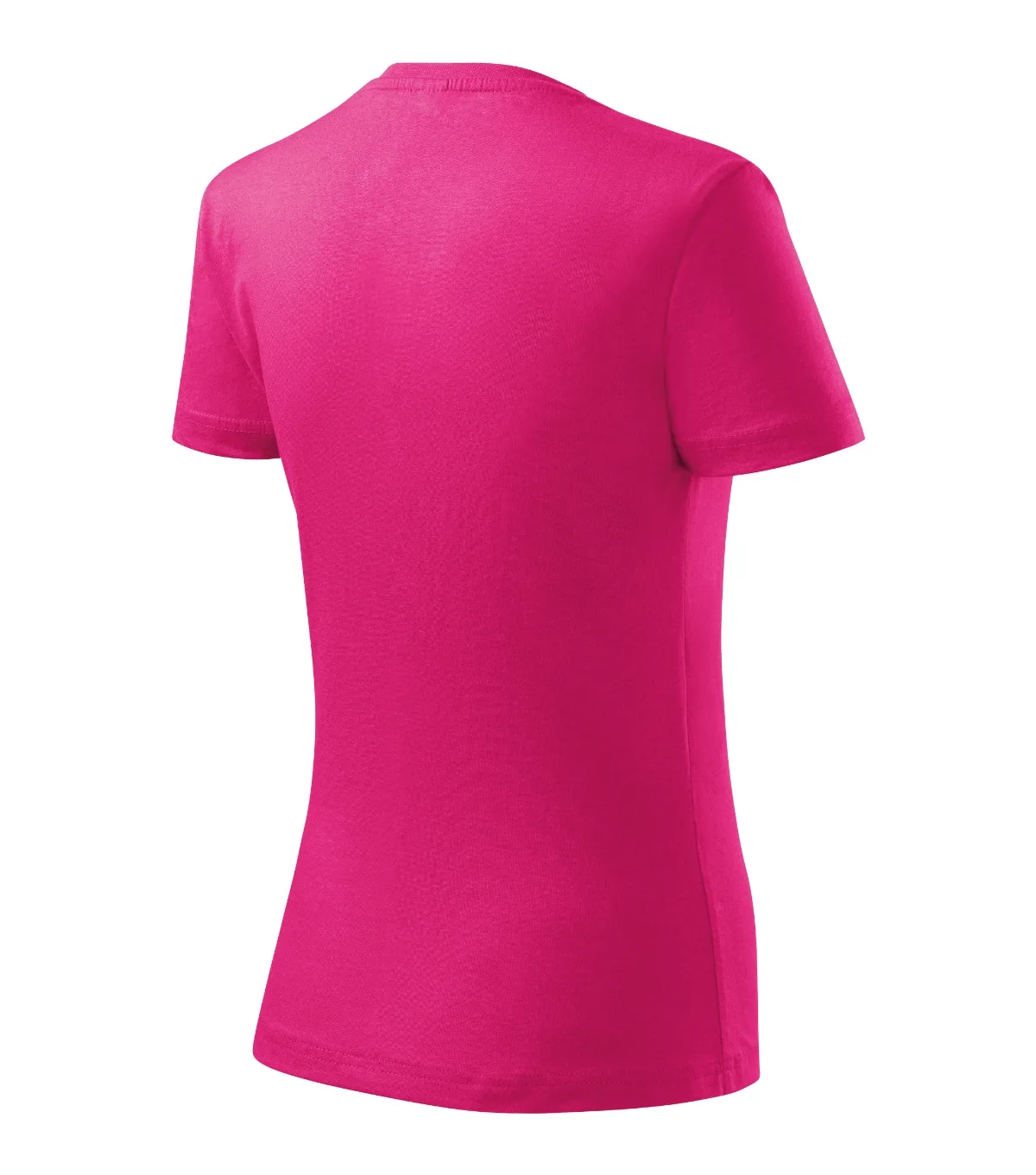 Tričko MALFINI Basic 134, dámské, malinová - Obrázek 4