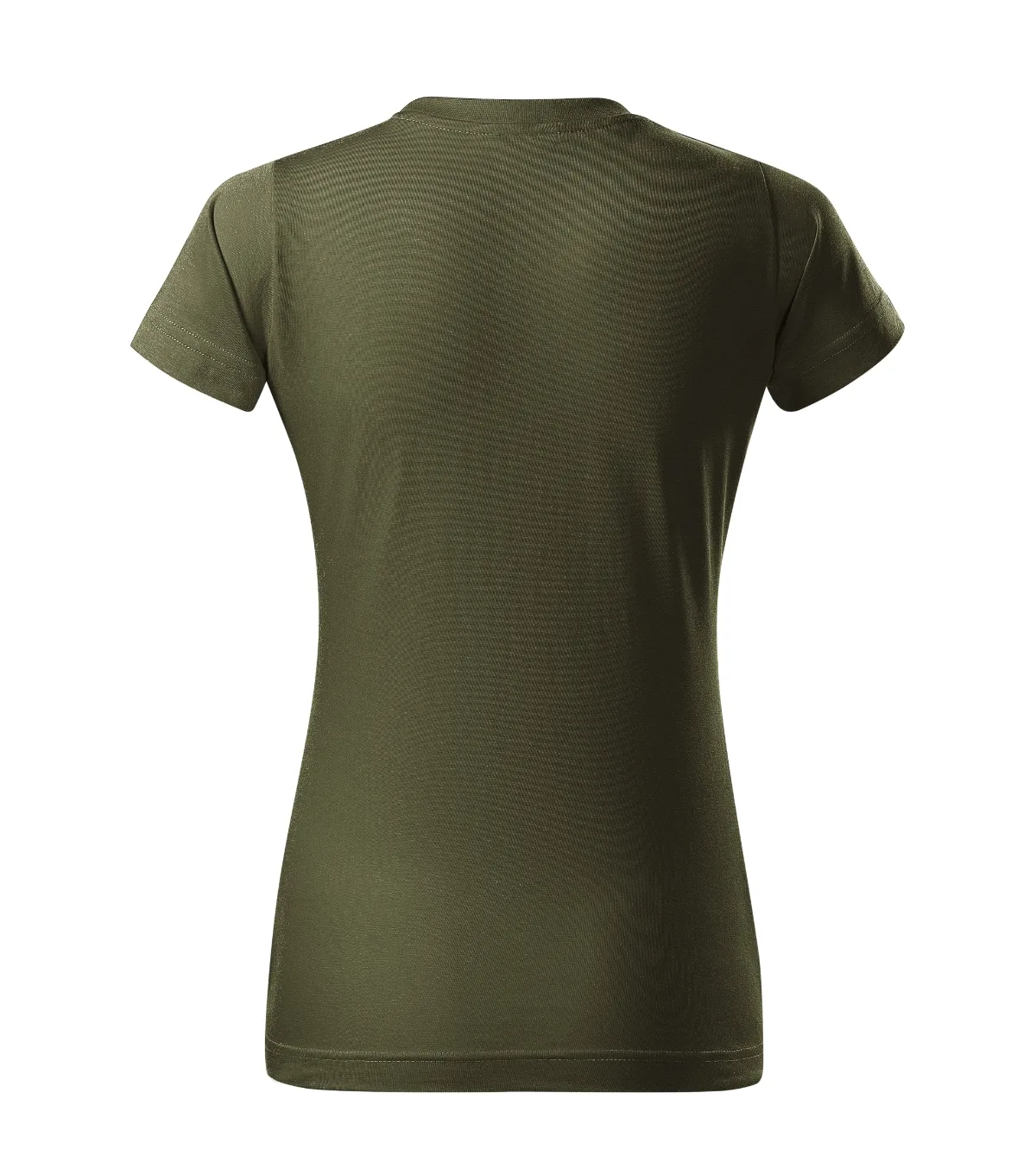 Tričko MALFINI Basic 134, dámské, military - Obrázek 3