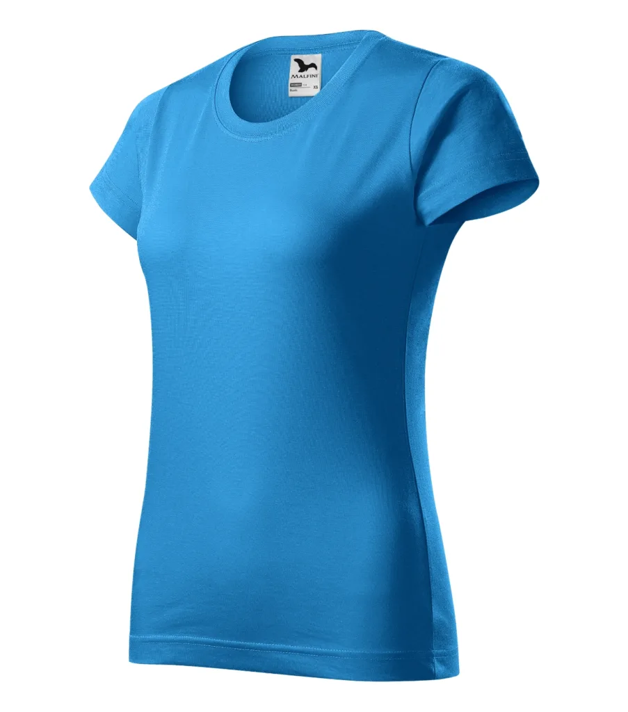 Tričko MALFINI Basic 134, dámské, snorkel blue