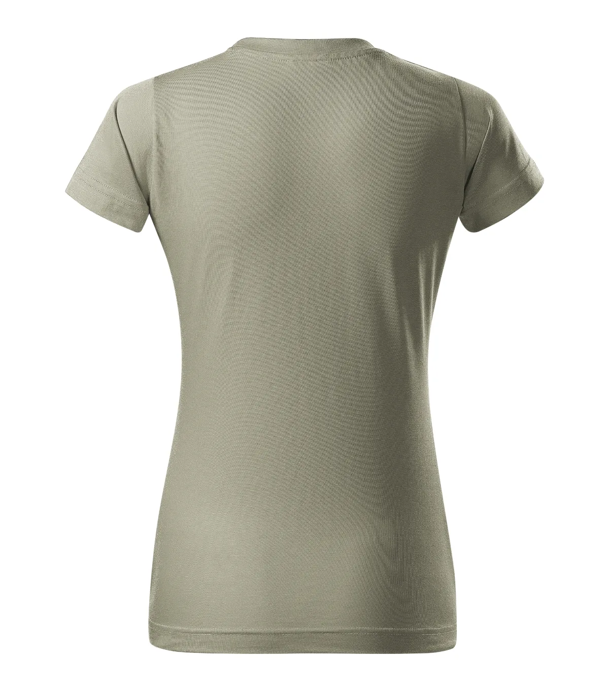 Tričko MALFINI Basic 134, dámské, světlá khaki - Obrázek 3