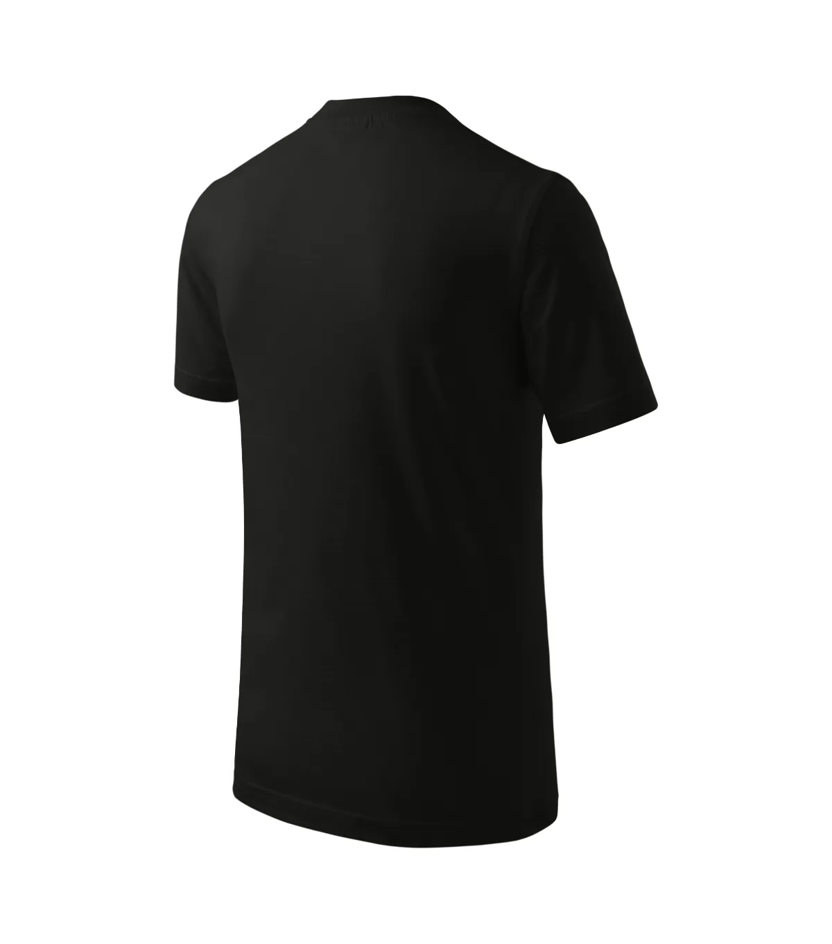 Tričko MALFINI Basic 138, dětské, černá - Obrázek 4