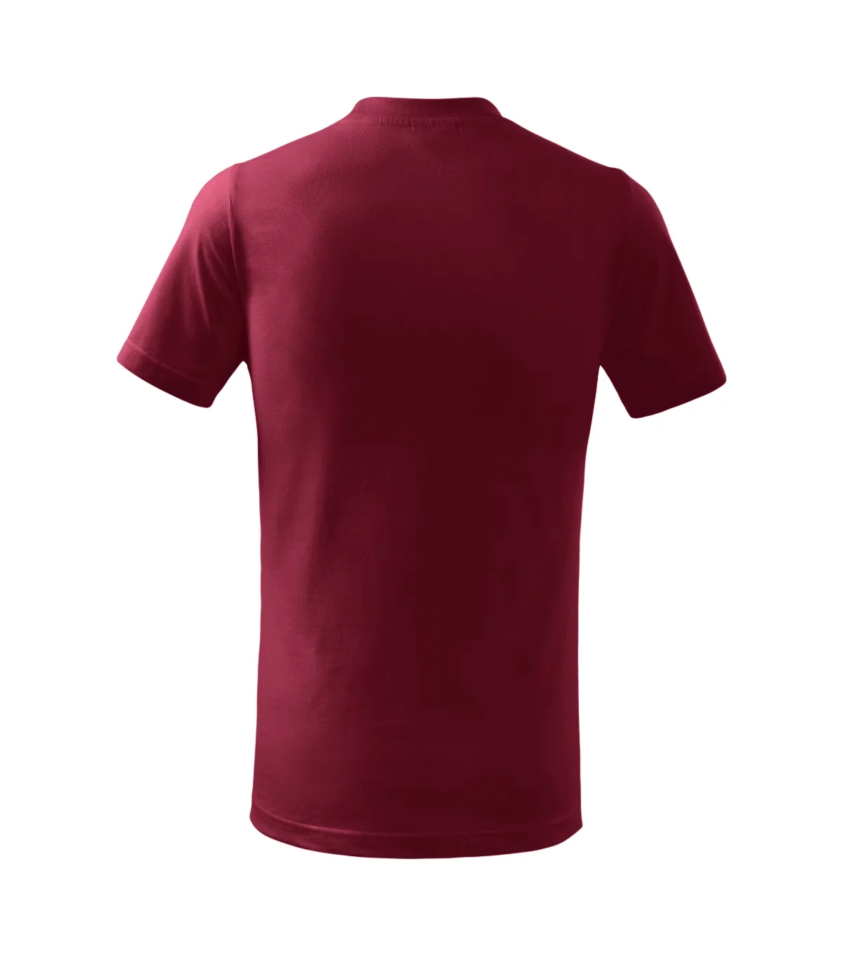 Tričko MALFINI Basic 138, dětské, garnet - Obrázek 4