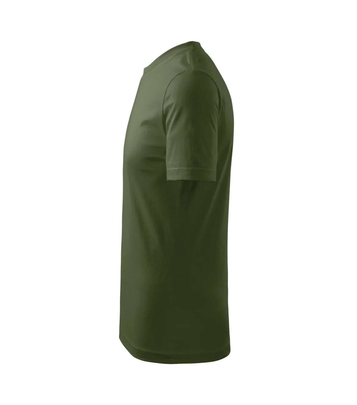 Tričko MALFINI Basic 138, dětské, khaki - Obrázek 3