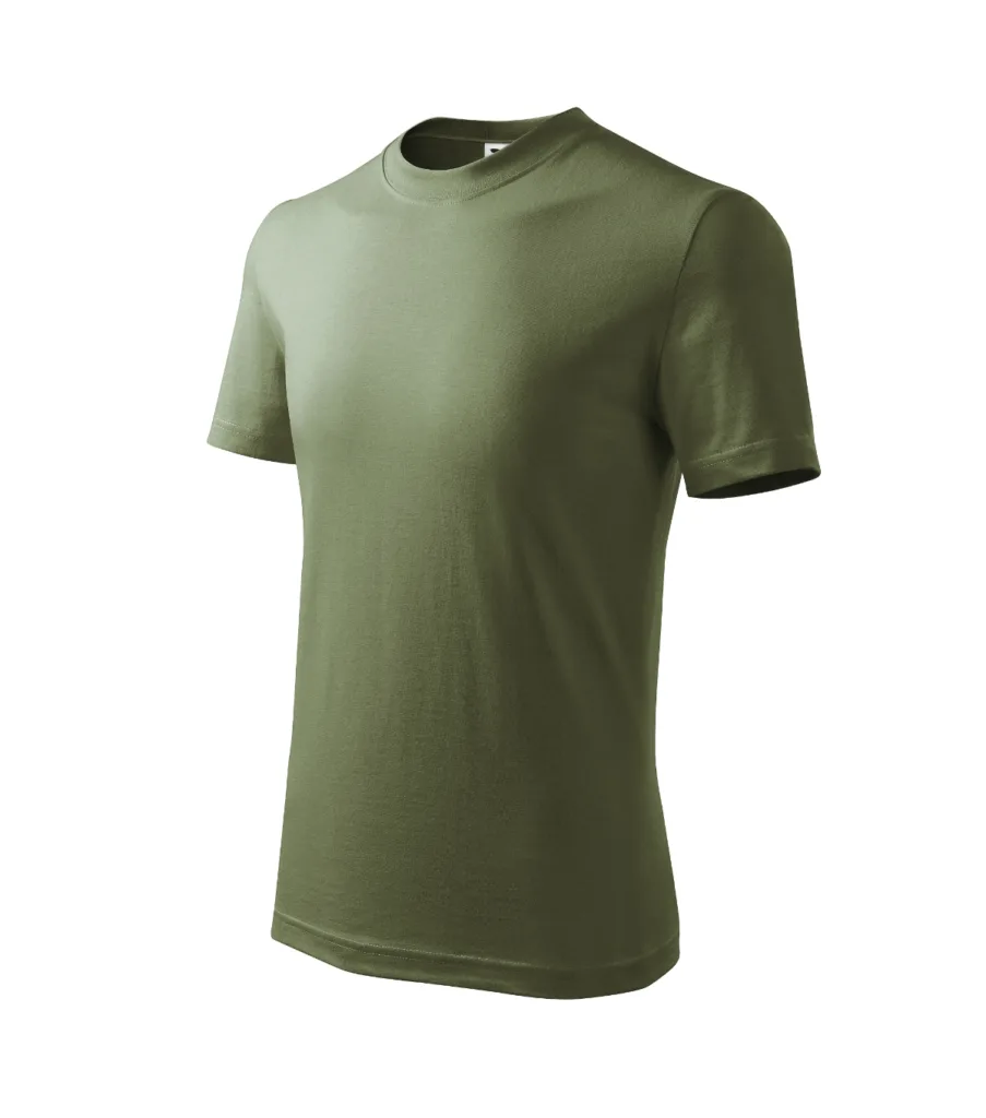 Tričko MALFINI Basic 138, dětské, khaki