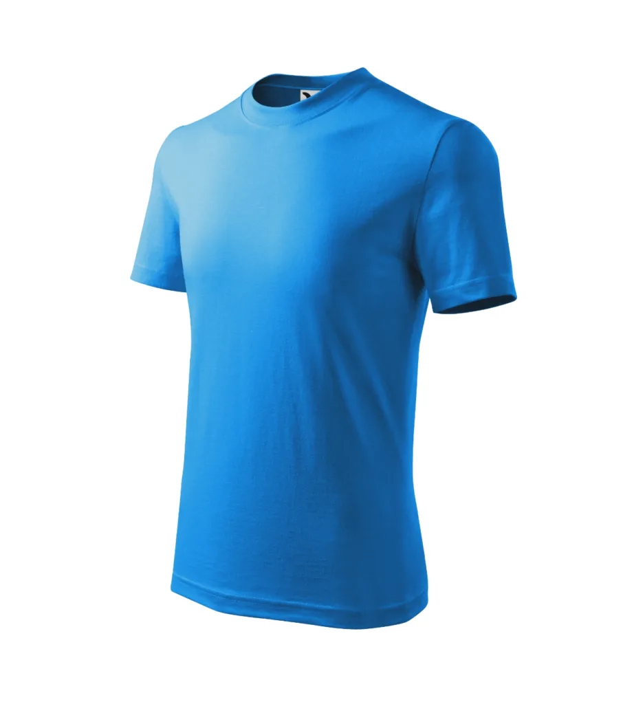 Tričko MALFINI Basic 138, dětské, snorkel blue