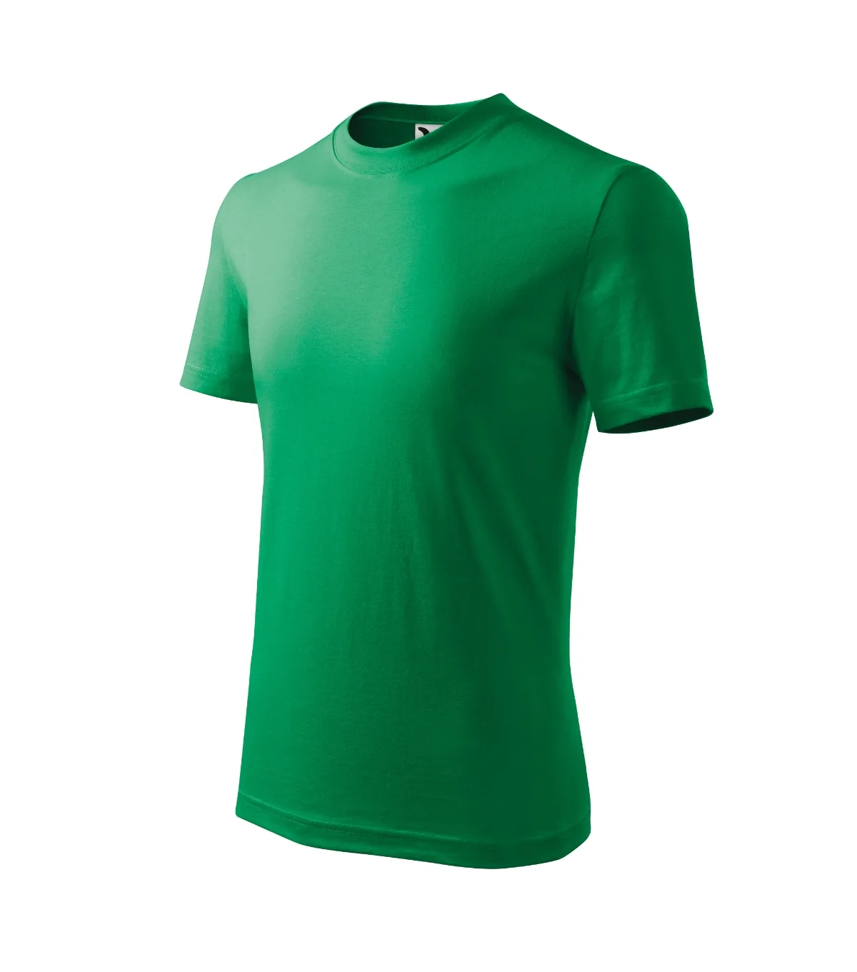 Tričko MALFINI Basic 138, dětské, středně zelená
