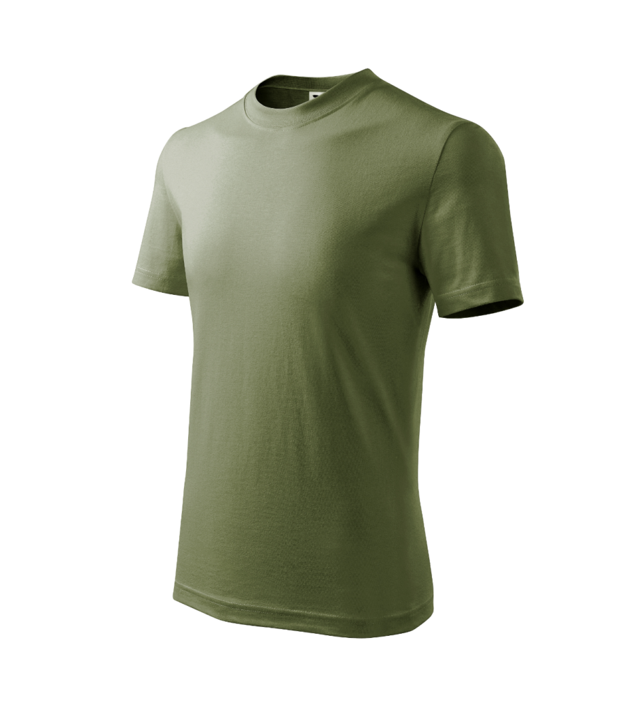 Tričko MALFINI Basic 138, dětské, světlá khaki