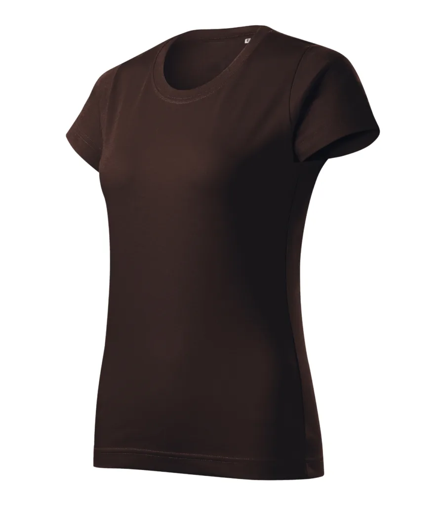 Tričko MALFINI Basic Free F34, dámské, kávová