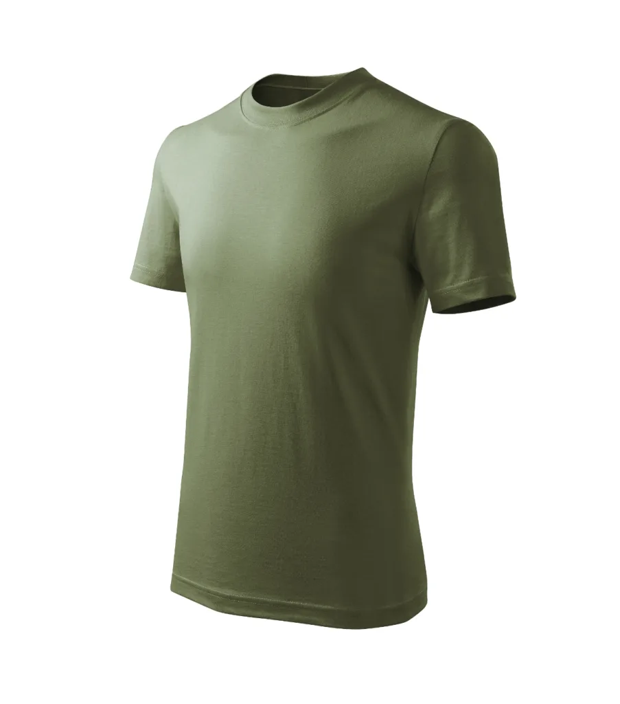 Tričko MALFINI Basic Free F38, dětské, khaki