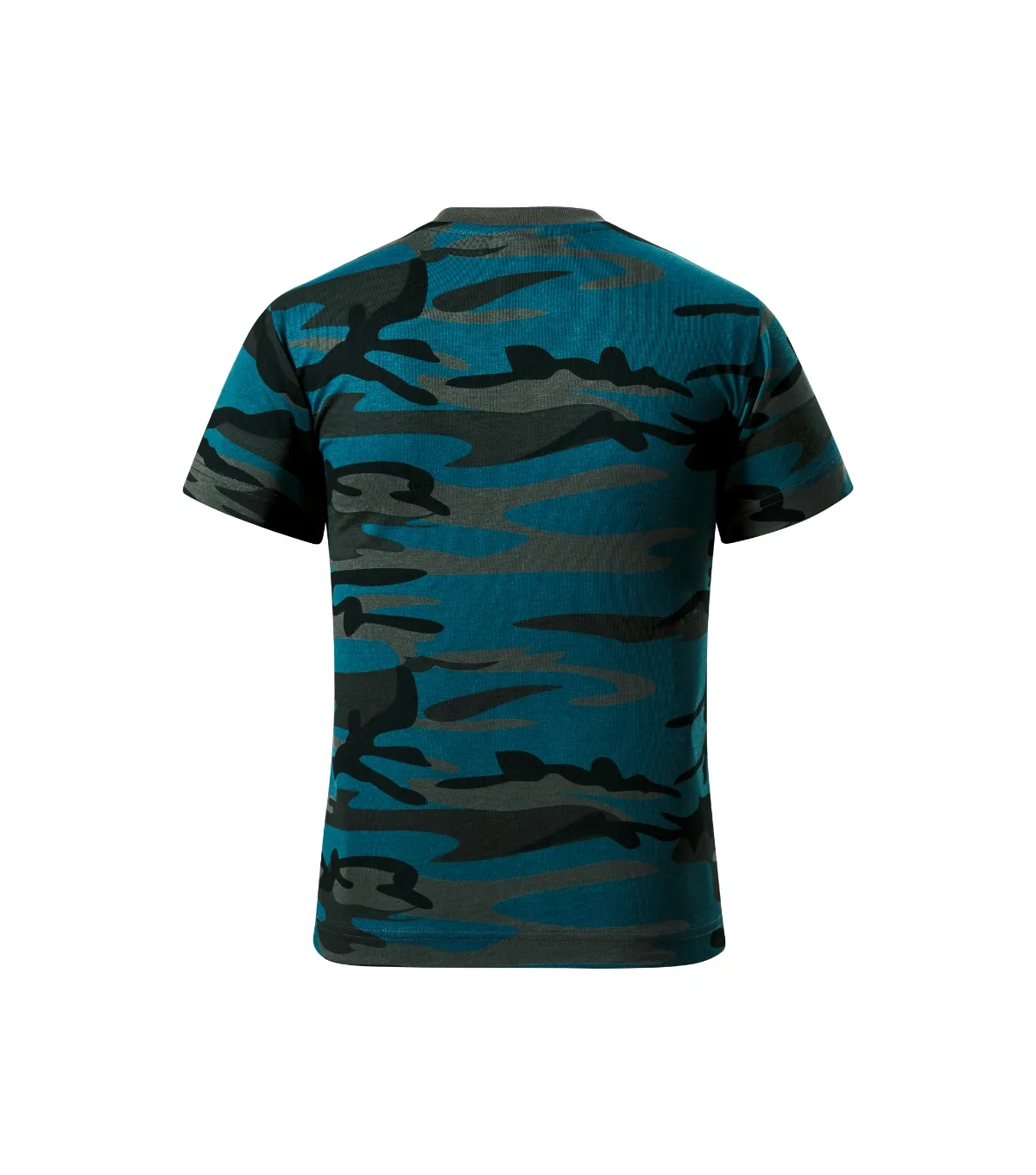 Tričko MALFINI Camouflage 149, dětské, camouflage petrol - Obrázek 3
