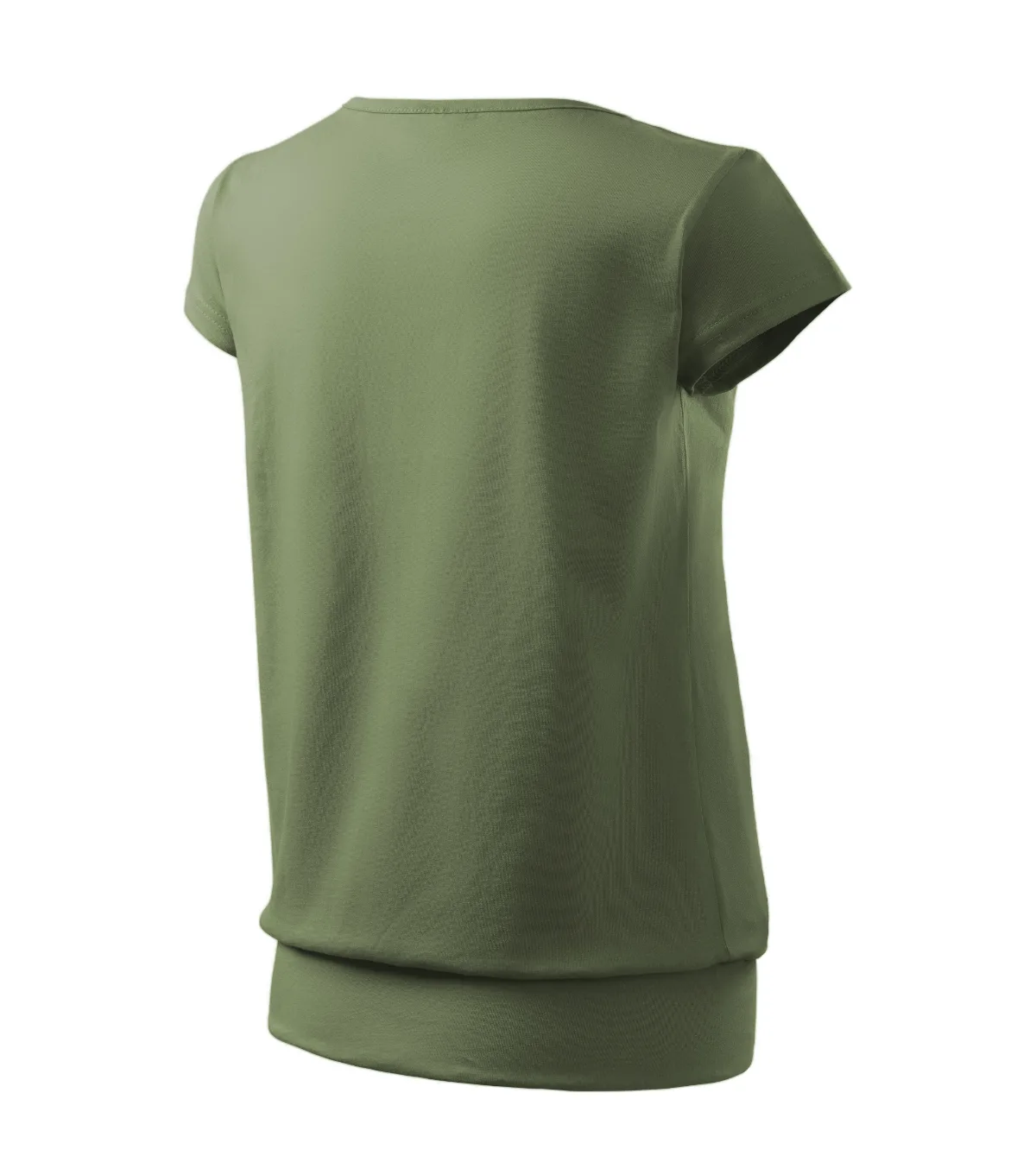 Tričko MALFINI City 120, dámské, khaki - Obrázek 4