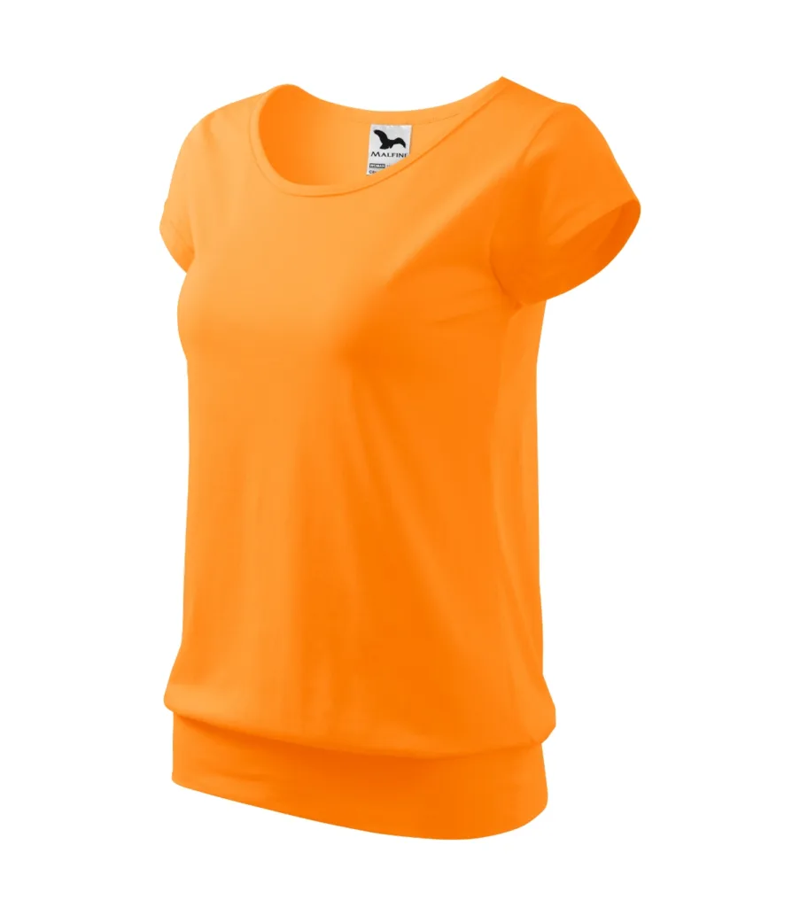 Tričko MALFINI City 120, dámské, tangerine orange