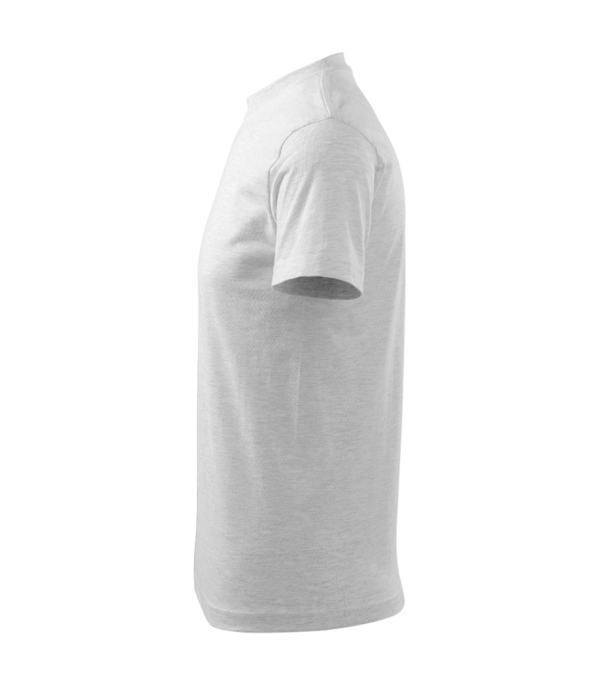 Tričko MALFINI Classic 101, unisex, světle šedý melír - Obrázek 3