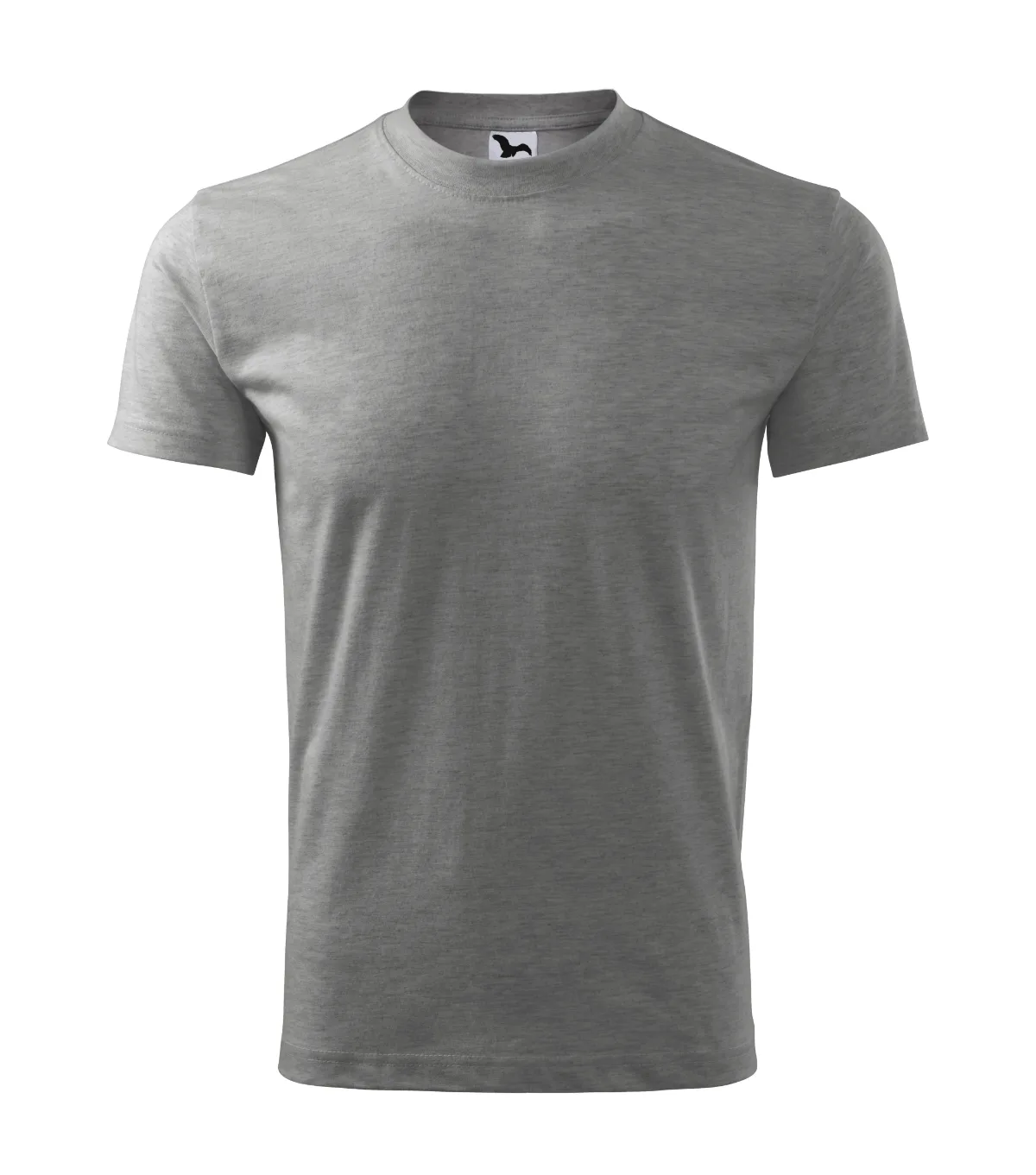 Tričko MALFINI Classic 101, unisex, tmavě šedý melír - Obrázek 2