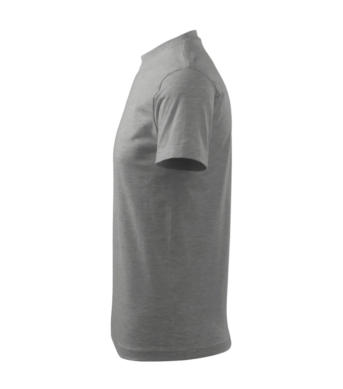 Tričko MALFINI Classic 101, unisex, tmavě šedý melír - Obrázek 3