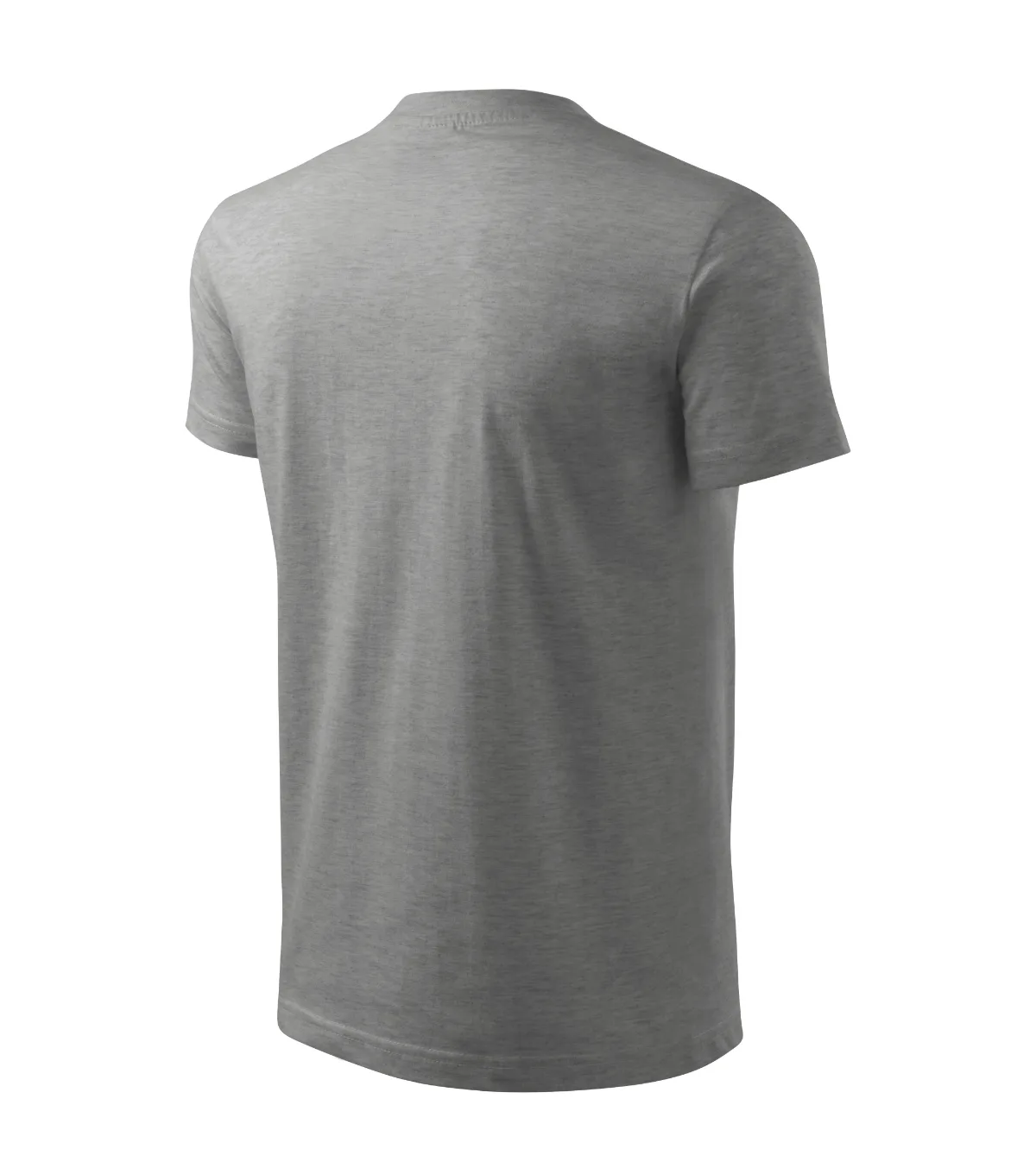 Tričko MALFINI Classic 101, unisex, tmavě šedý melír - Obrázek 4
