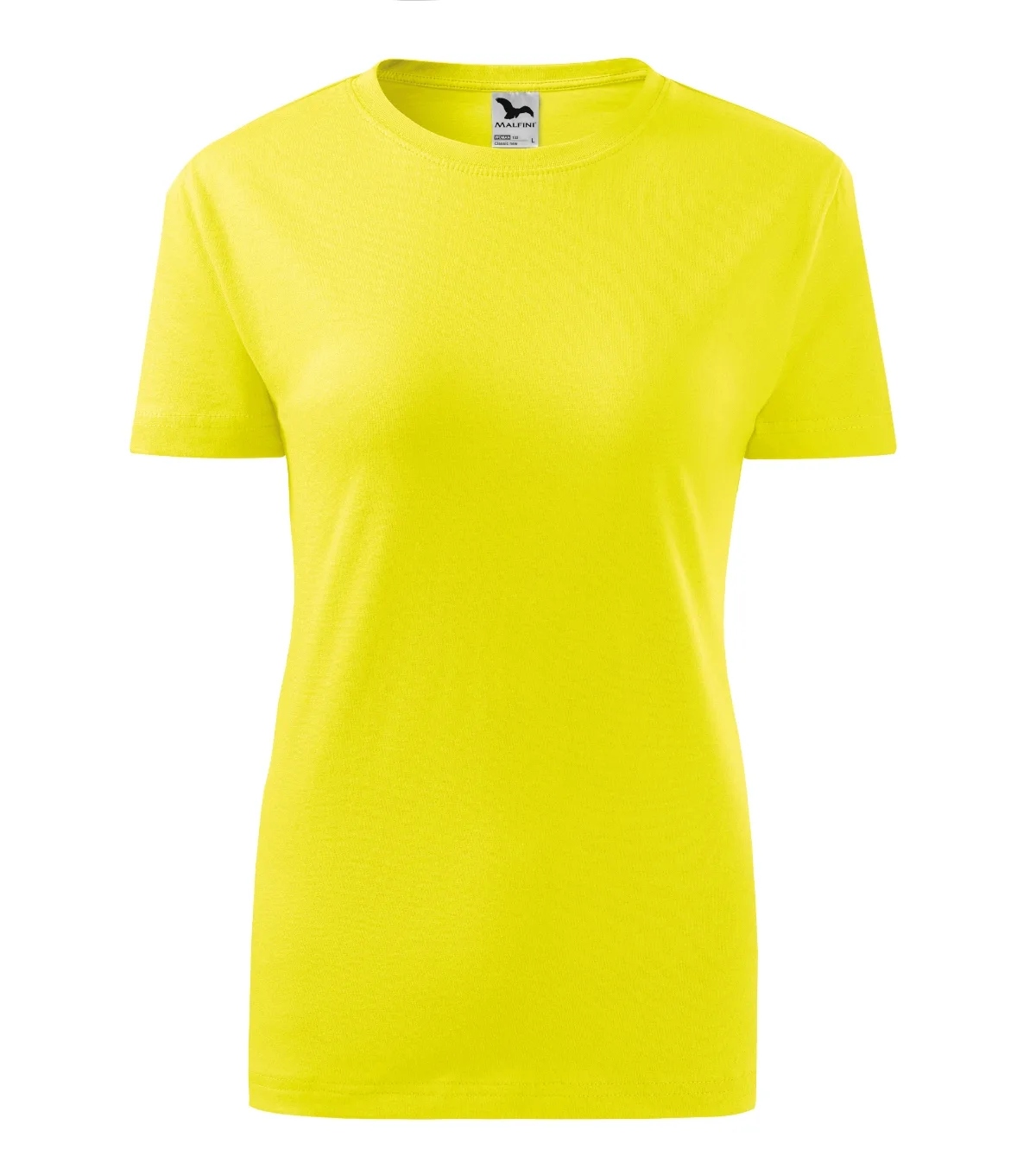 Tričko MALFINI Classic New 133, dámské, citronová - Obrázek 2