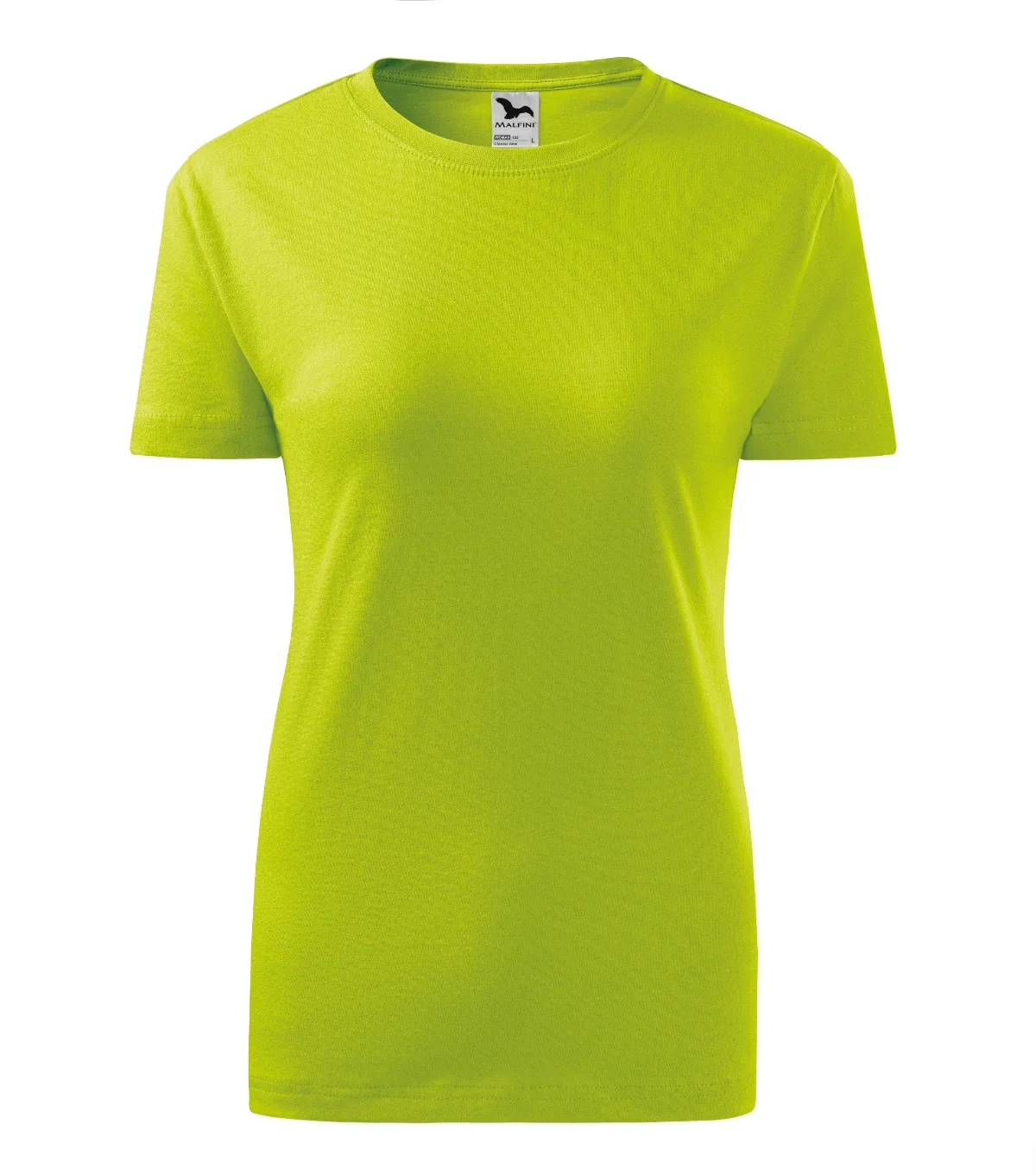 Tričko MALFINI Classic New 133, dámské, limetková - Obrázek 2