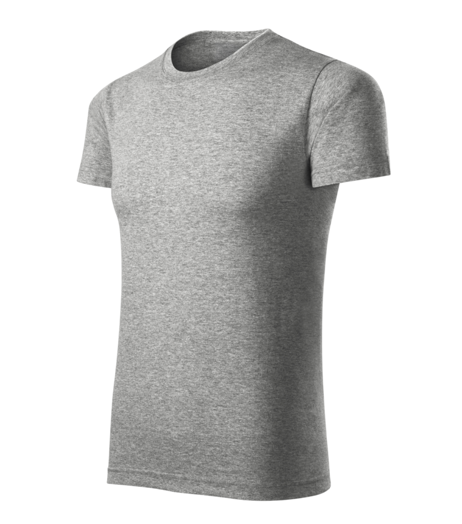 Tričko MALFINI Element 145, unisex, tmavě šedý melír